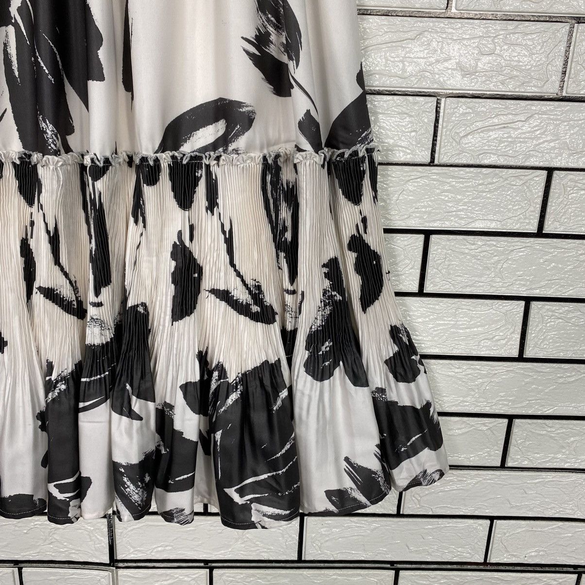 Japanese Brand Long Skirt Full Print Style Manda Japan Issey Miyake Size 26" / US 2 / IT 38 - 8 Thumbnail