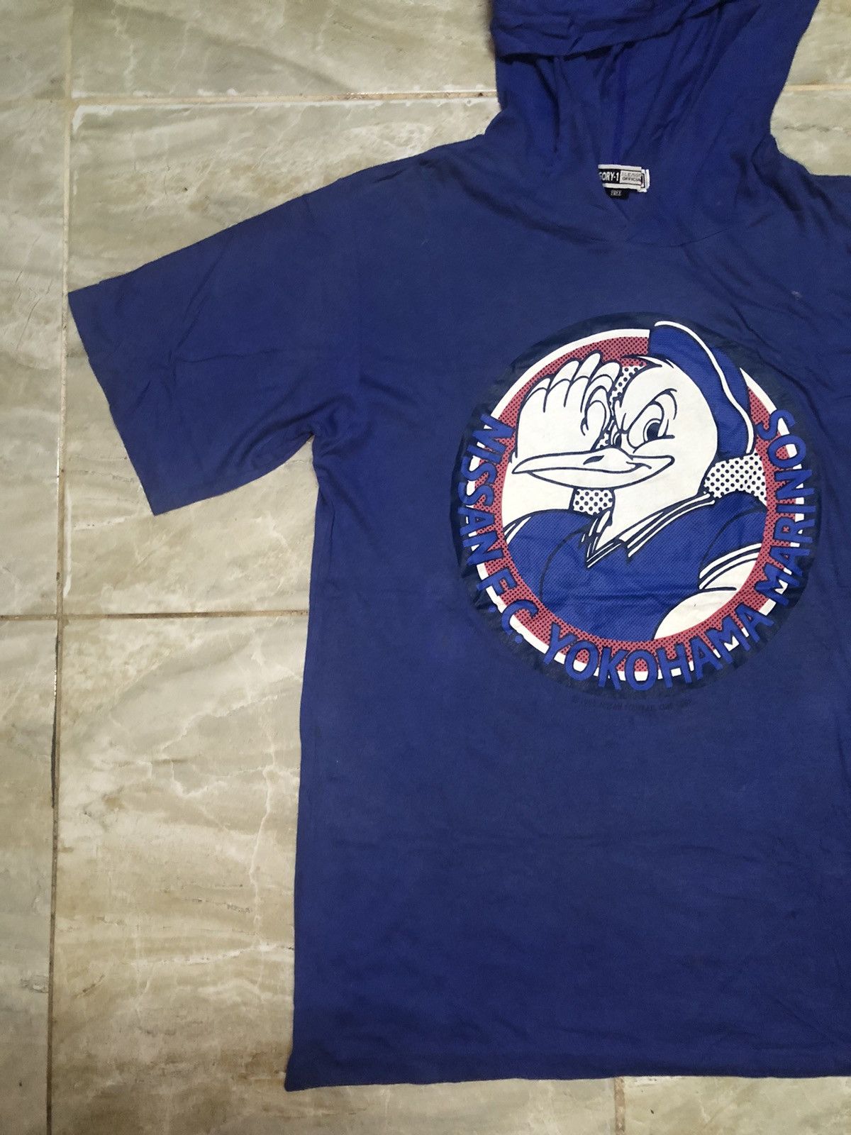 Vintage 90s Retro Nissan FC Yokohama Marines Tee Size US M / EU 48-50 / 2 - 11 Thumbnail