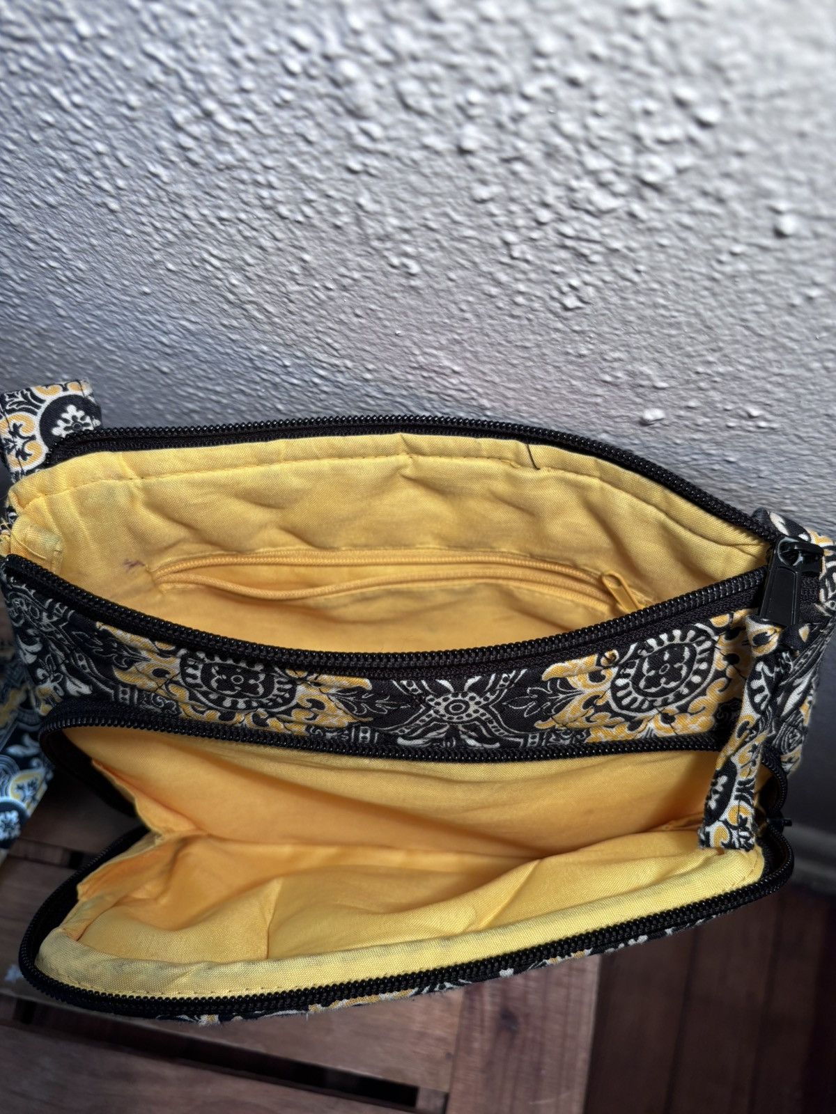 Vintage Quilted Printed Crossbody Bag Size ONE SIZE - 10 Thumbnail