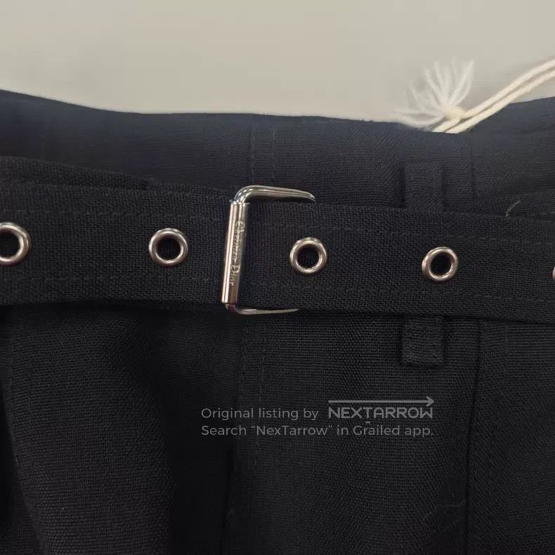 Dior Dior Black wool Mahai wool skirt Size 24" / US 00 / IT 34 - 7 Thumbnail