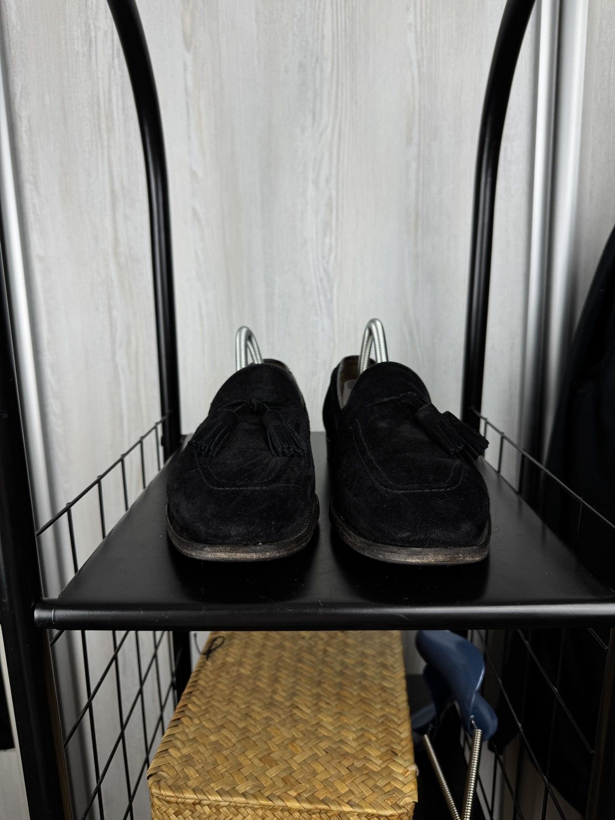 Church's Church’s black suede westcote loafers size 90 F UK9 US10 Size US 10 / EU 43 - 4 Thumbnail