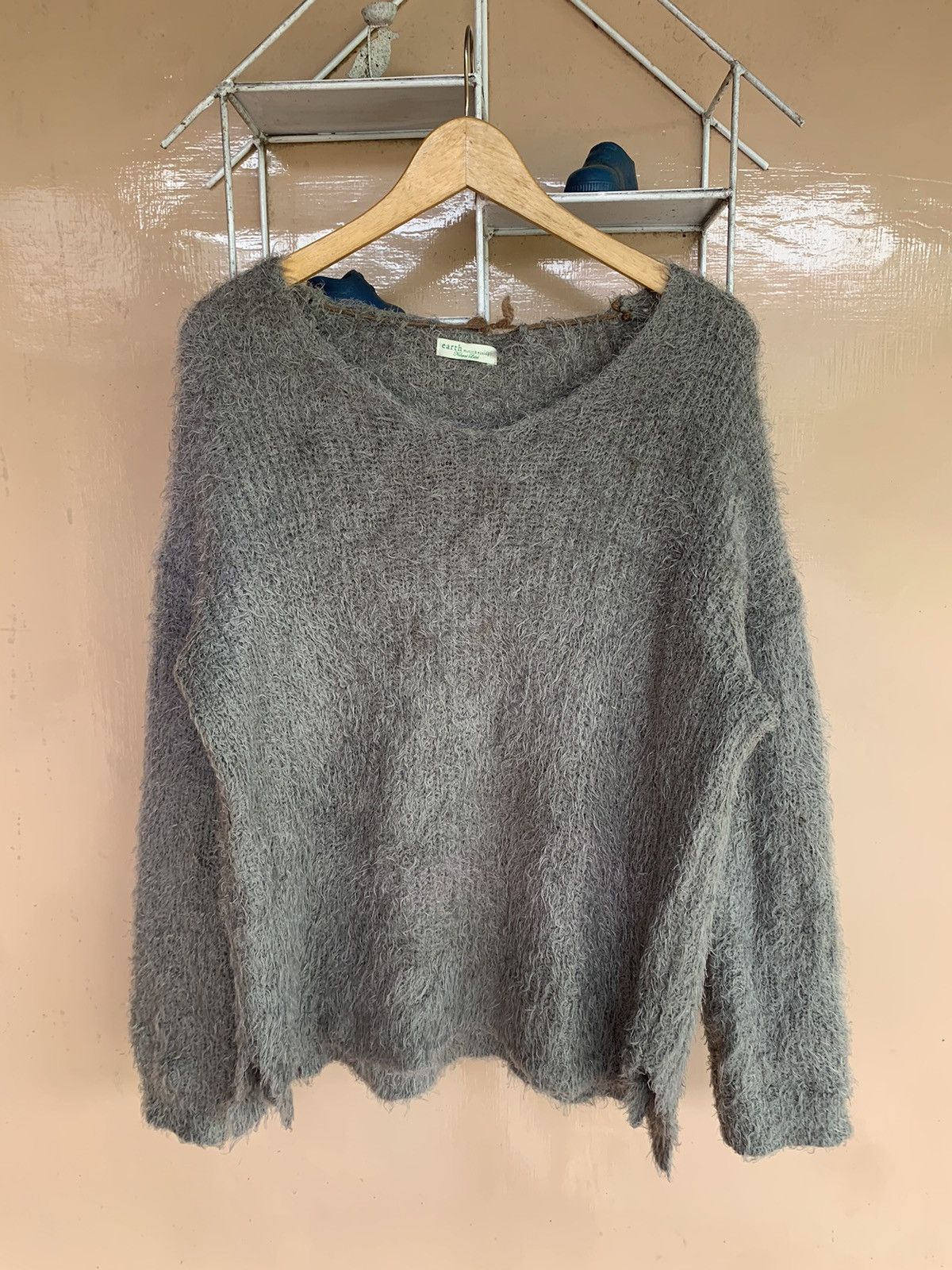Hysteric Glamour 💥OFFER💥Japanese Mohair Knitted Isseymiyake style Size US L / EU 52-54 / 3 - 2 Thumbnail