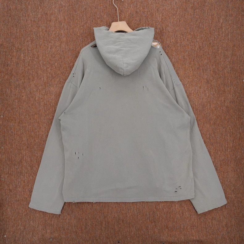 Other Balenciaga Blurred mosaic logo lettering wash-away hooded Size US M / EU 48-50 / 2 - 6 Thumbnail