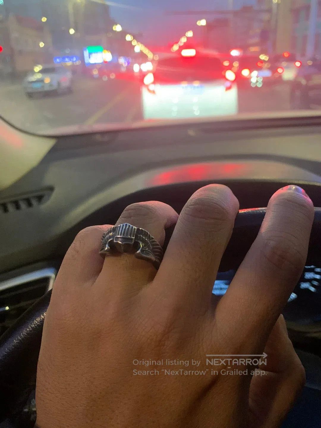 The Real McCoy's The Real McCoy's USAF Pilot Ring. Size ONE SIZE - 4 Thumbnail