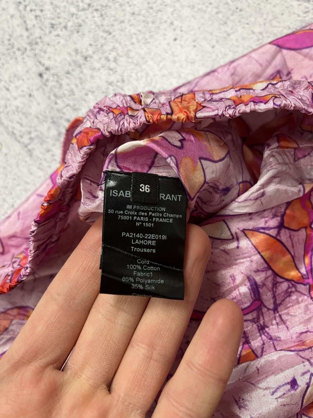 Isabel Marant Isabel Marant Lahore Floral Silk-Blend Pants Women’s Size 36 Size 26" / US 2 / IT 38 - 14 Thumbnail