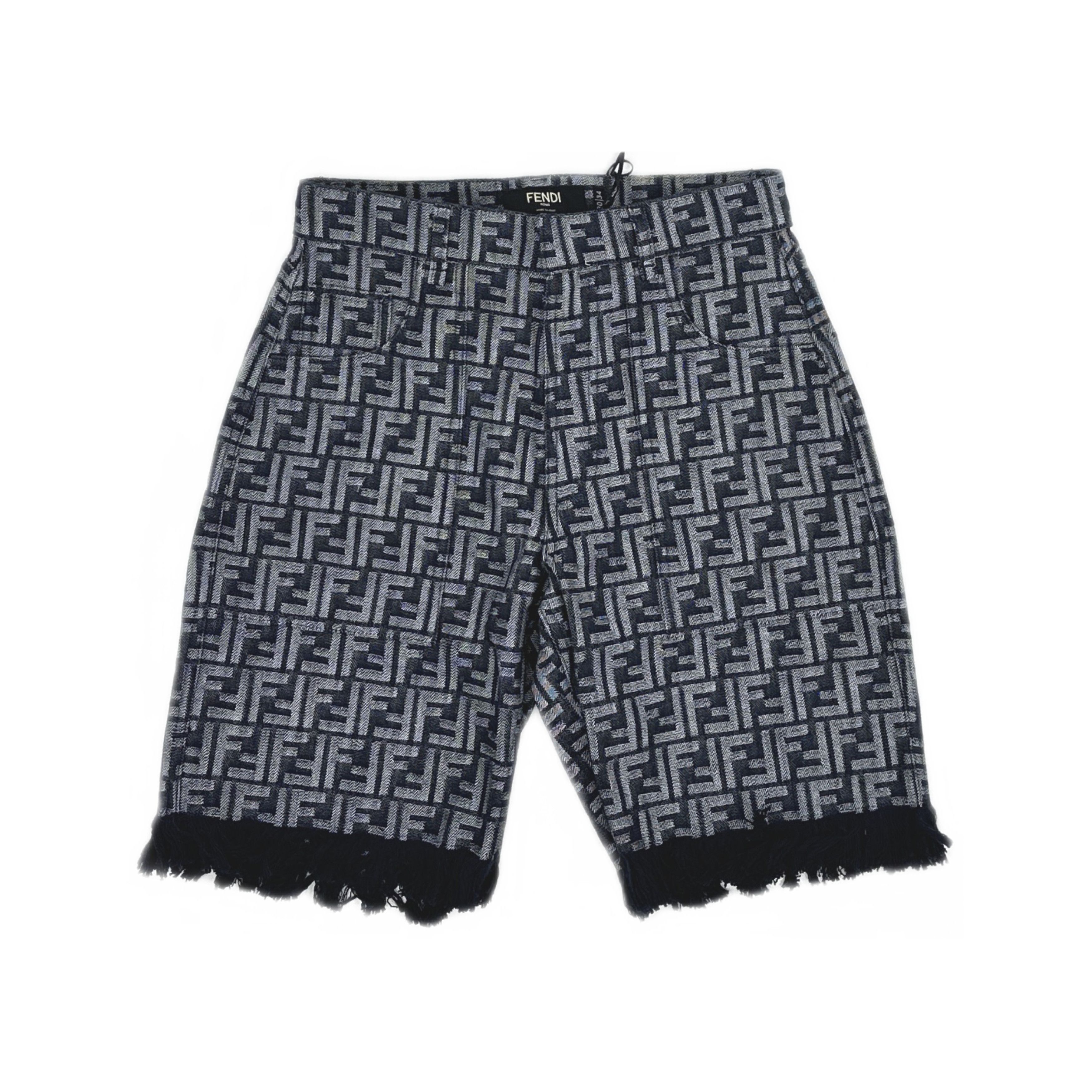Fendi Fendi FF Monogram Shorts Size 30 Size US 30 / EU 46 - 1 Thumbnail