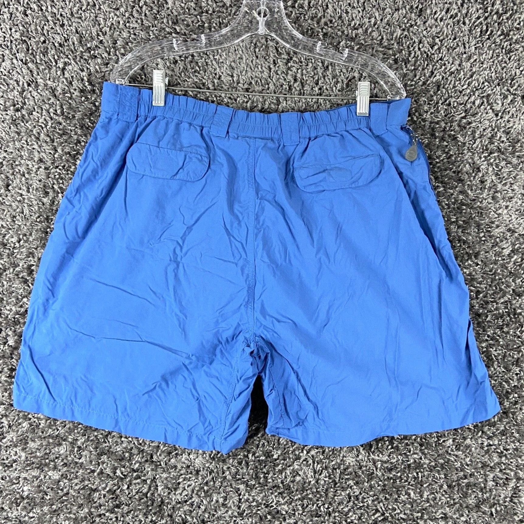 ExOfficio ExOfficio Blue Cargo Shorts Adult Large Mens Size US 33 - 8 Thumbnail