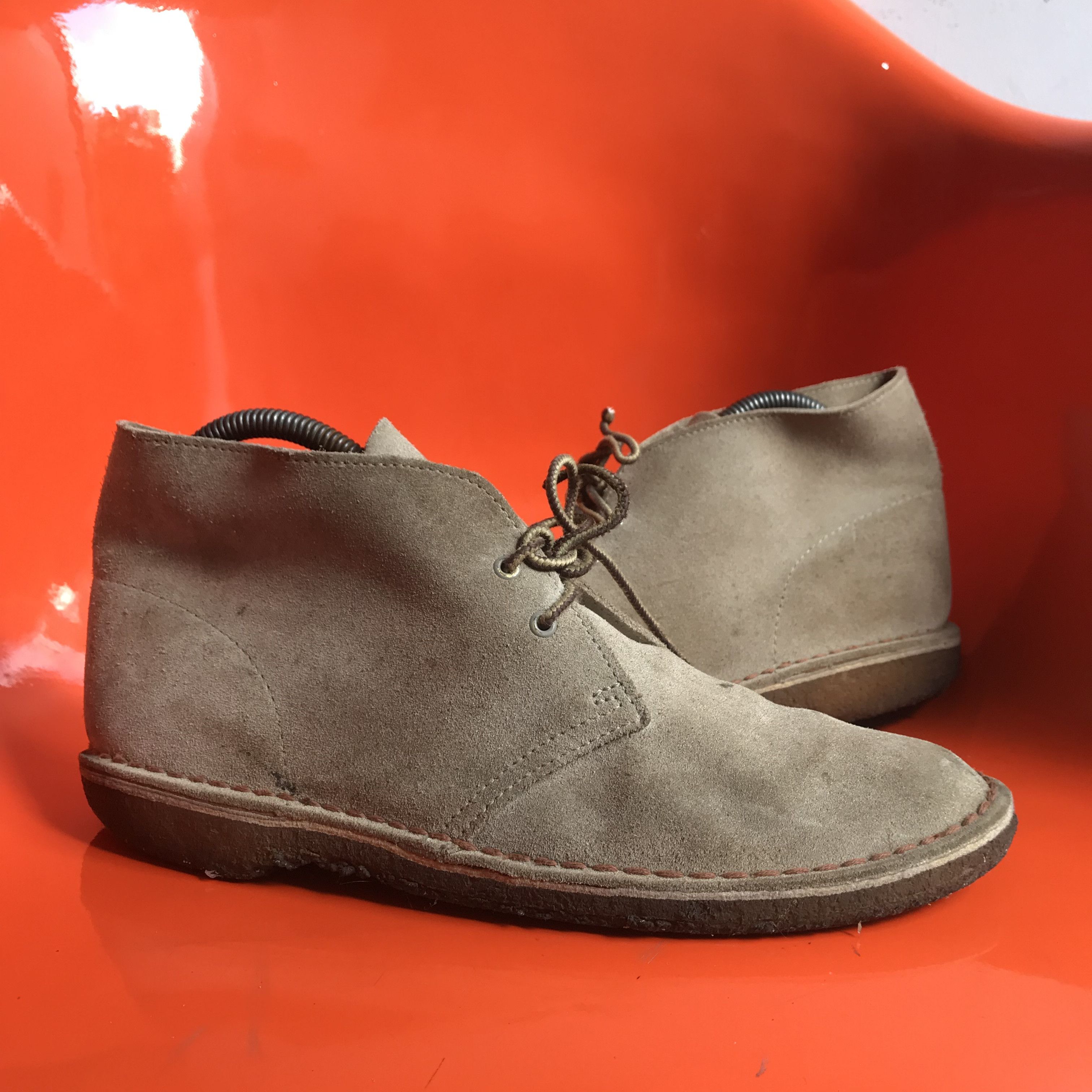 Clarks Clarks Dessert Boots Grey Stone Wash Size 7uk 41 eur Size US 8 / EU 41 - 1 Thumbnail