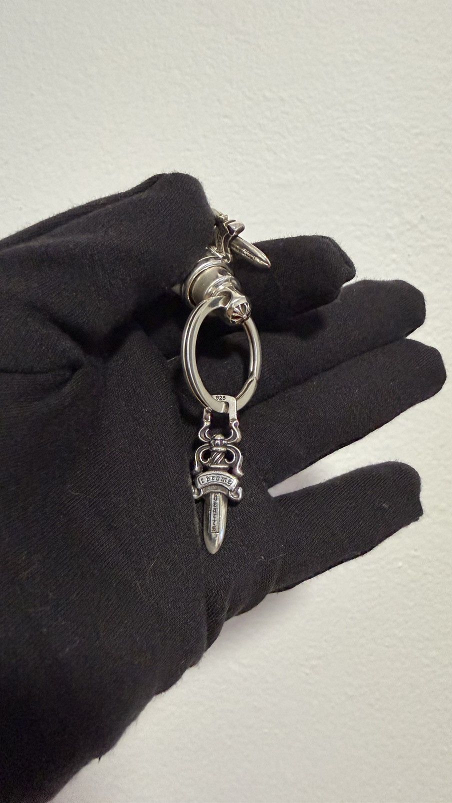 Chrome Hearts Chrome Hearts Valet Keychain Double Dagger Size ONE SIZE - 6 Thumbnail