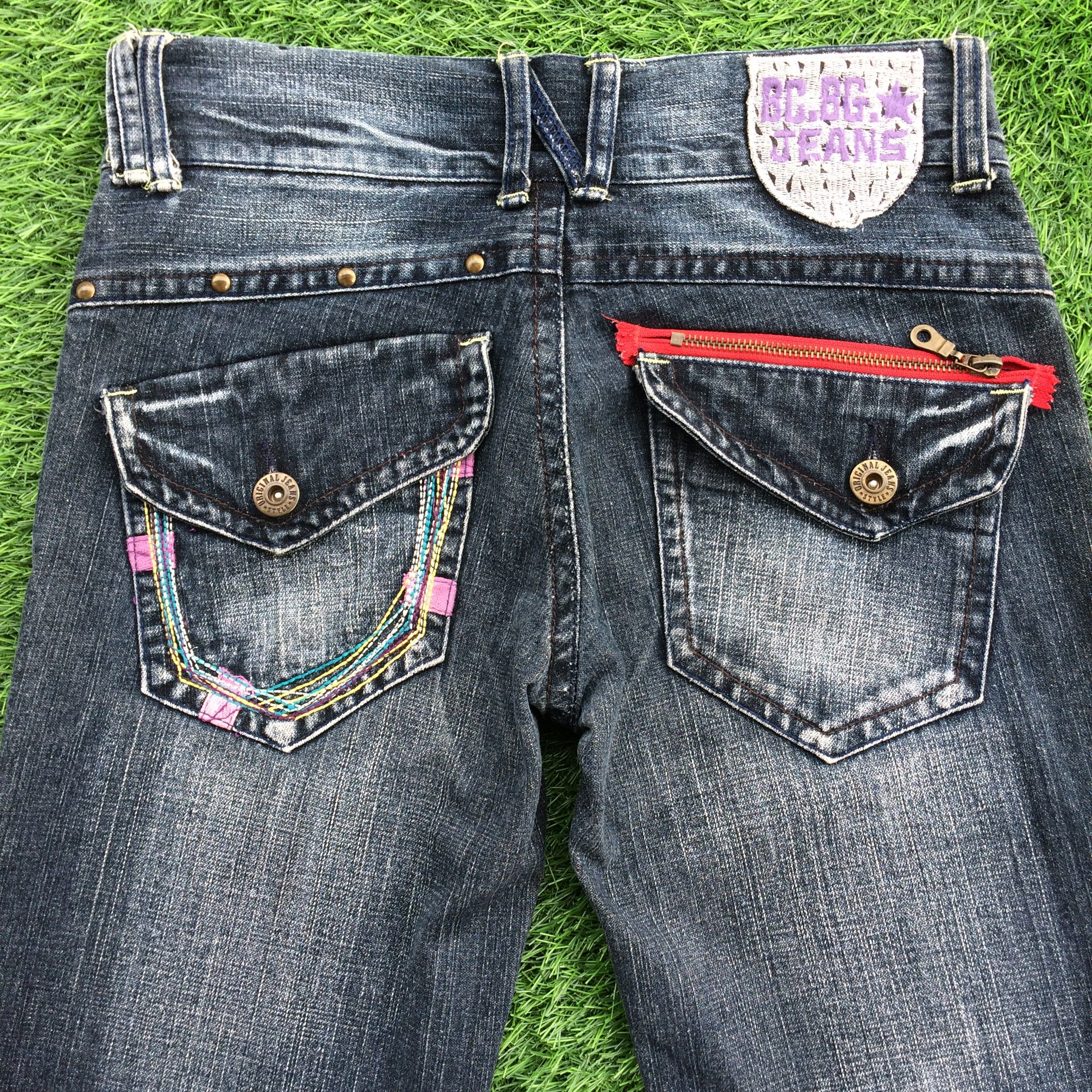 Japanese Brand BCBG Low Rise Bootcut Jeans #D-885 Size 25" / US 0 / IT 36 - 5 Thumbnail