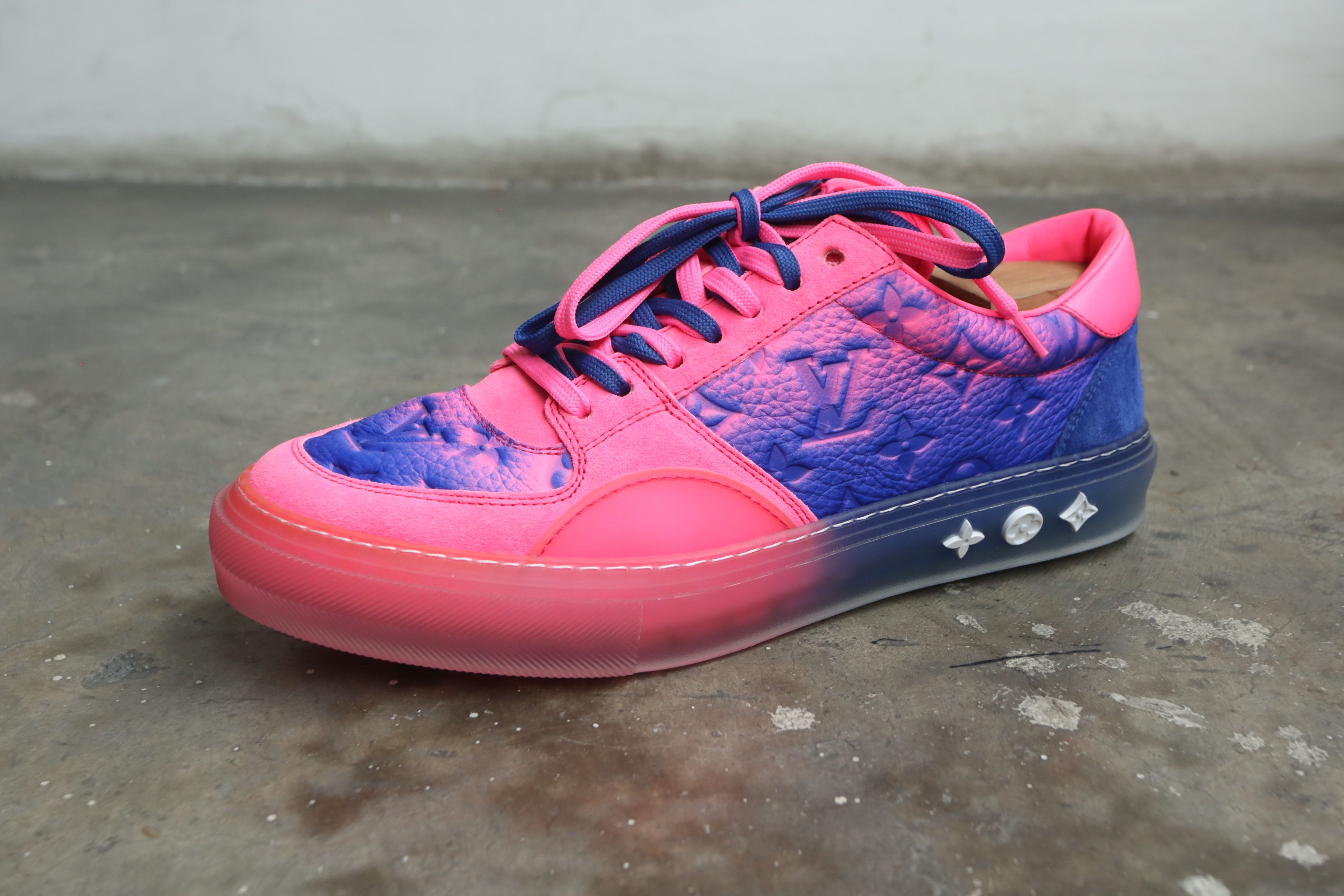 LV - VA - S/S 22 - Taurillon Illusion Ollie Sneakers