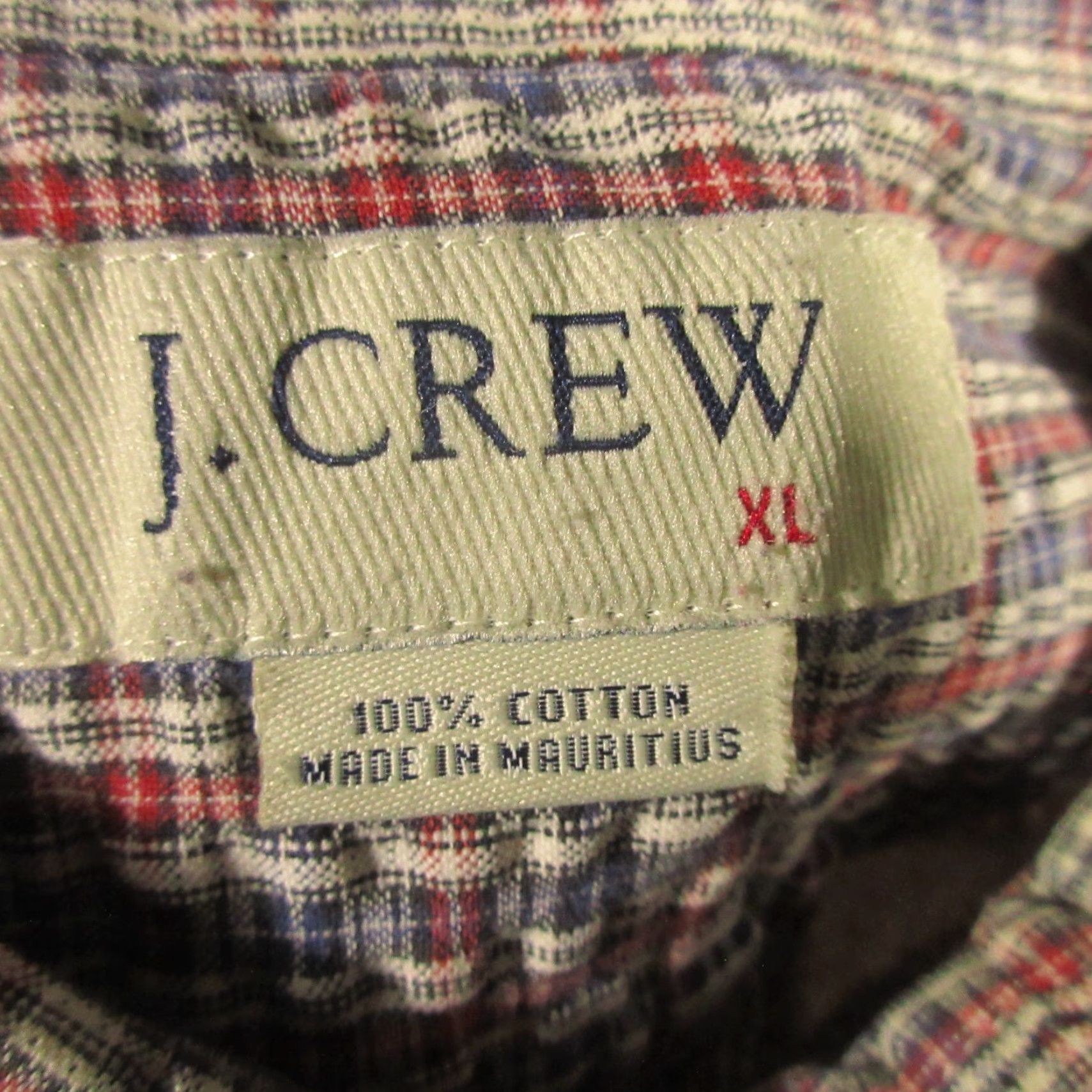 J.Crew J.CREW Seersucker Short Sleeve Button Shirt Mens XL Multicolor Striped Classic Pocket Button-Up Shirt Size US XL / EU 56 / 4 - 4 Thumbnail