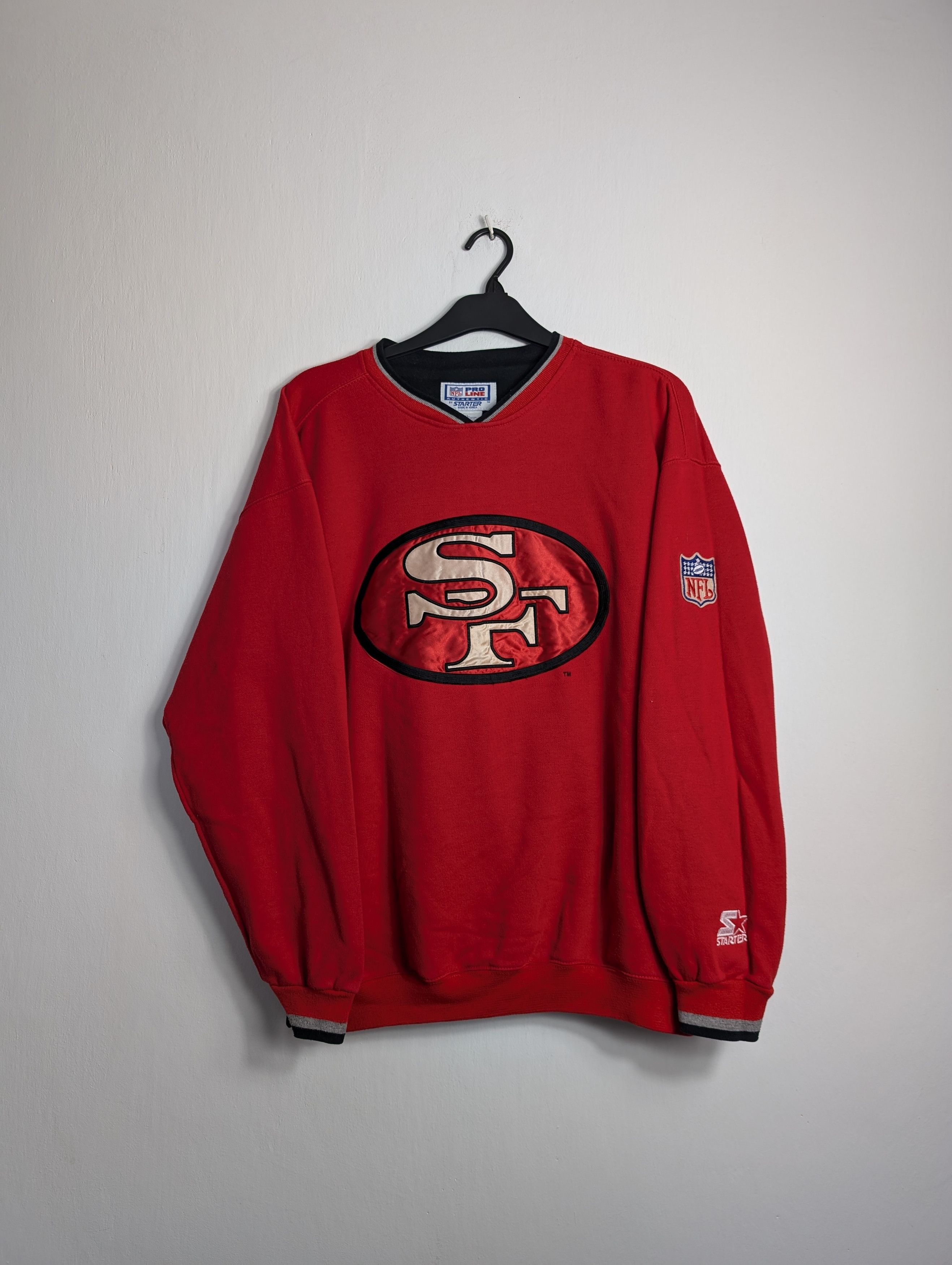 Starter Vintage NFL 49ers Starter Y2K Streetwear Boxy Retro Baggy Size US L / EU 52-54 / 3 - 1 Thumbnail