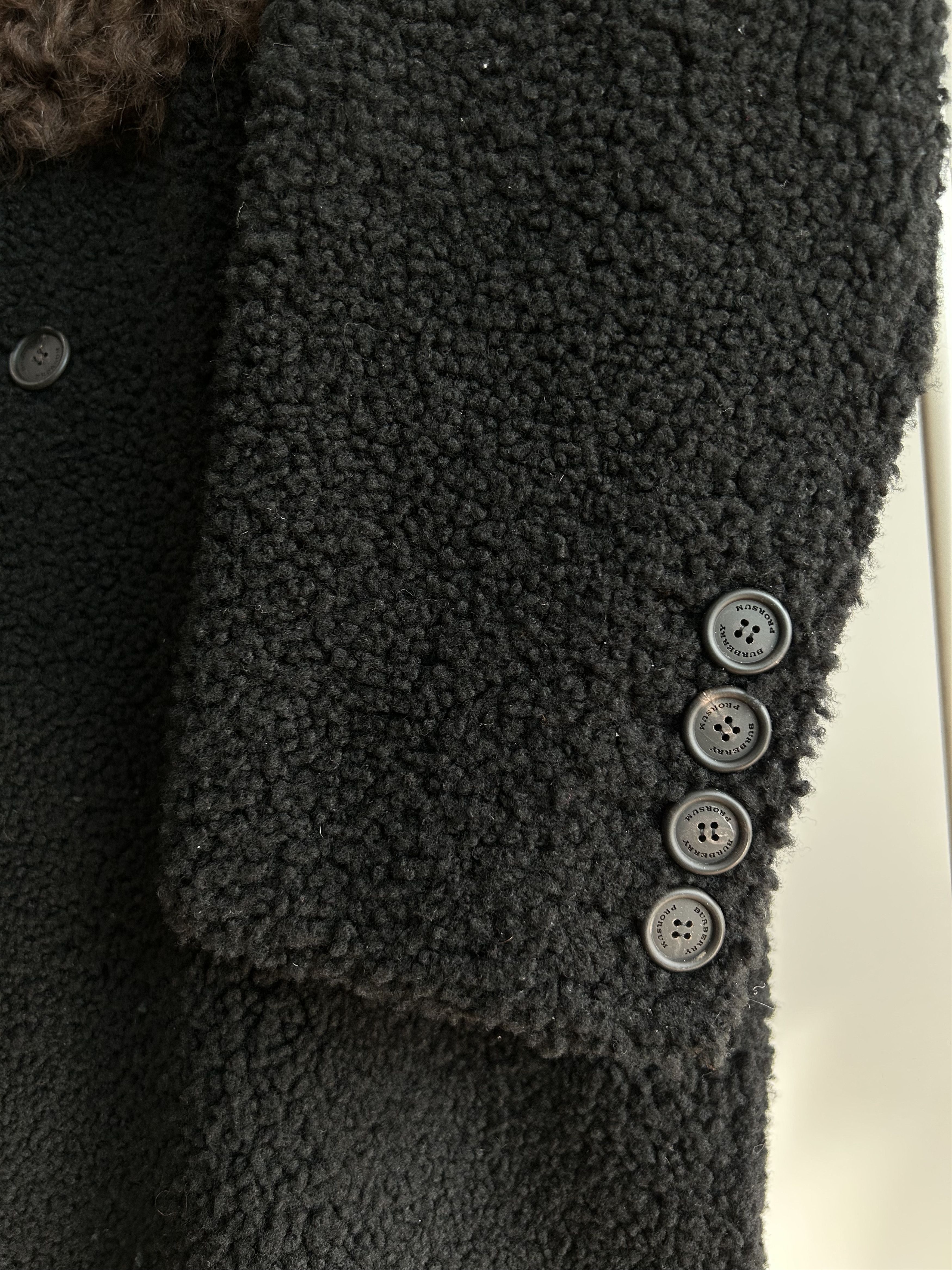 Burberry Prorsum BURBERRY PRORSUM Shearling Mixed-Media Coat Size US M / EU 48-50 / 2 - 6 Thumbnail
