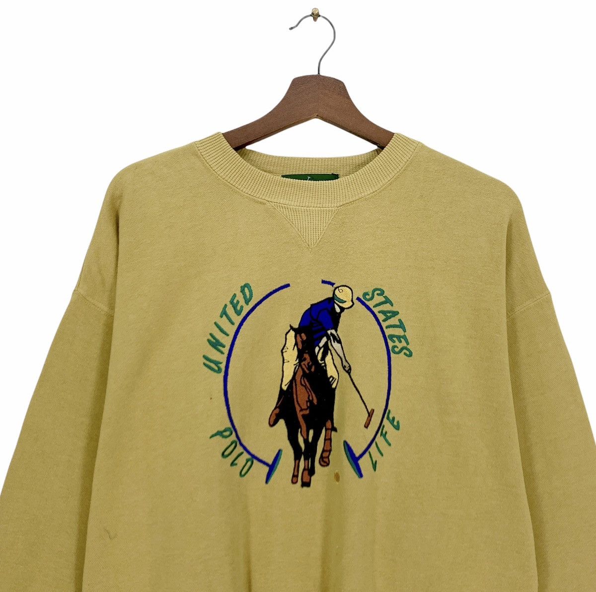 U.S. Polo Assn. Polo Life United States Sweatshirt Embroidered Big Logo Size US M / EU 48-50 / 2 - 3 Thumbnail