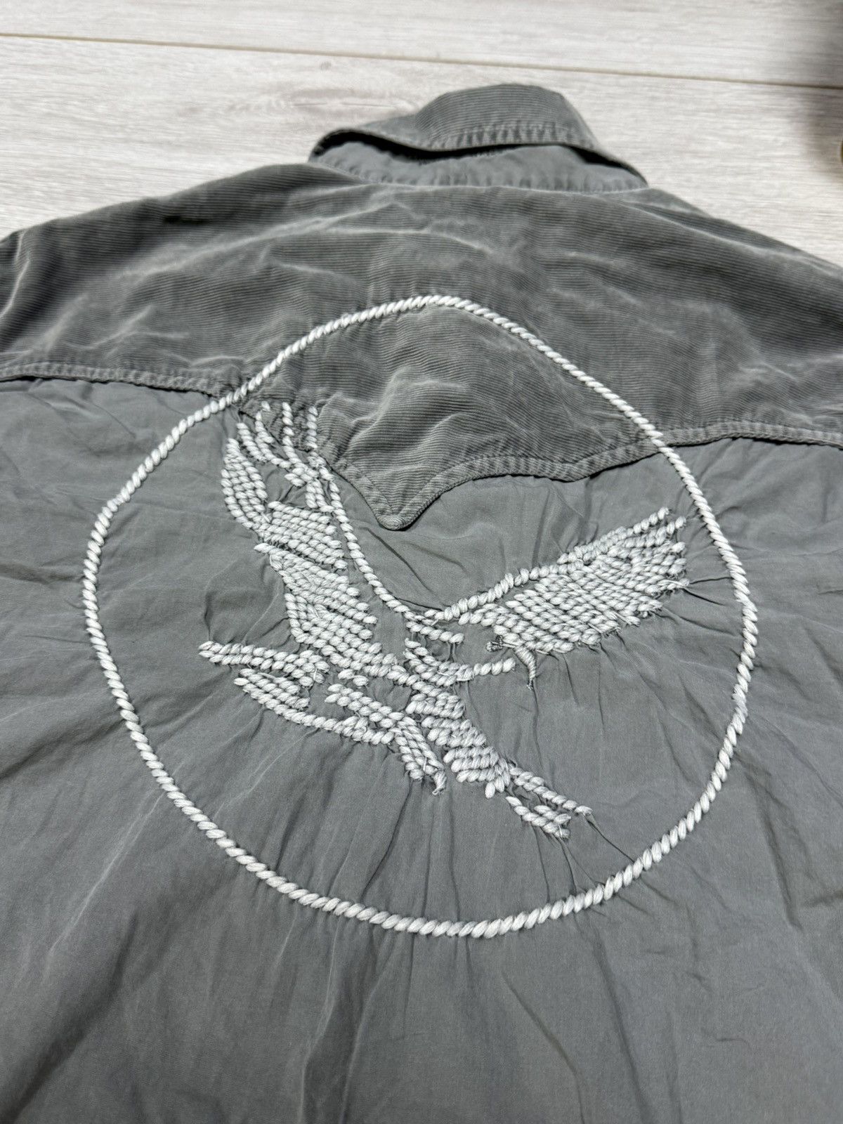Diesel Diesel vintage eagle embroidered big logo western shirt Size US L / EU 52-54 / 3 - 4 Thumbnail