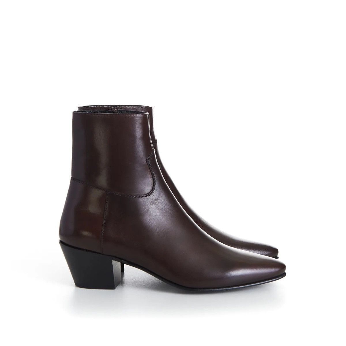 Celine Jacno Zipped Ankle Boots Size US 12 / EU 45 - 1 Thumbnail