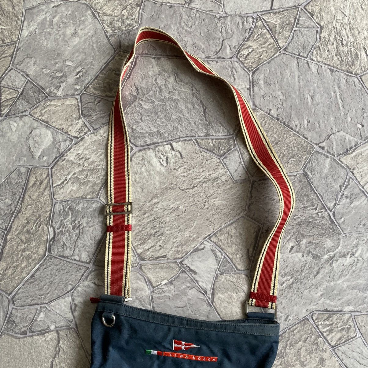 Prada Vintage Prada Luna Rossa Crossbody Messenger Bag Size ONE SIZE - 4 Thumbnail