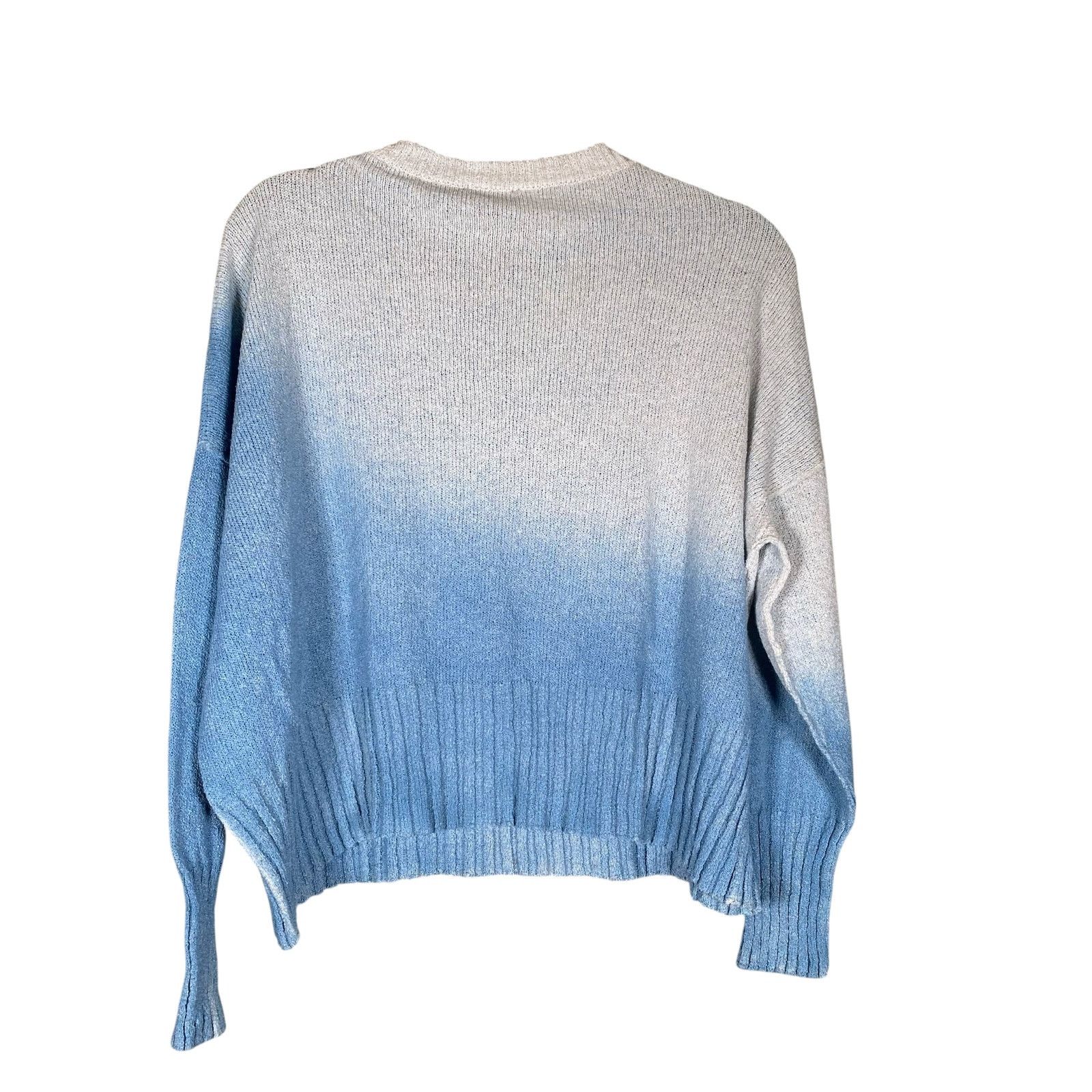 Avant Toi NWT Avant Toi Ombre Sweater Blue Cashmere Knit Italy XS Size XS / US 0-2 / IT 36-38 - 5 Thumbnail