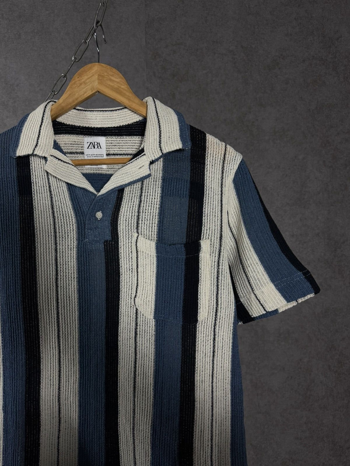Zara Zara Man designer heavy polo tee Size US S / EU 44-46 / 1 - 2 Thumbnail