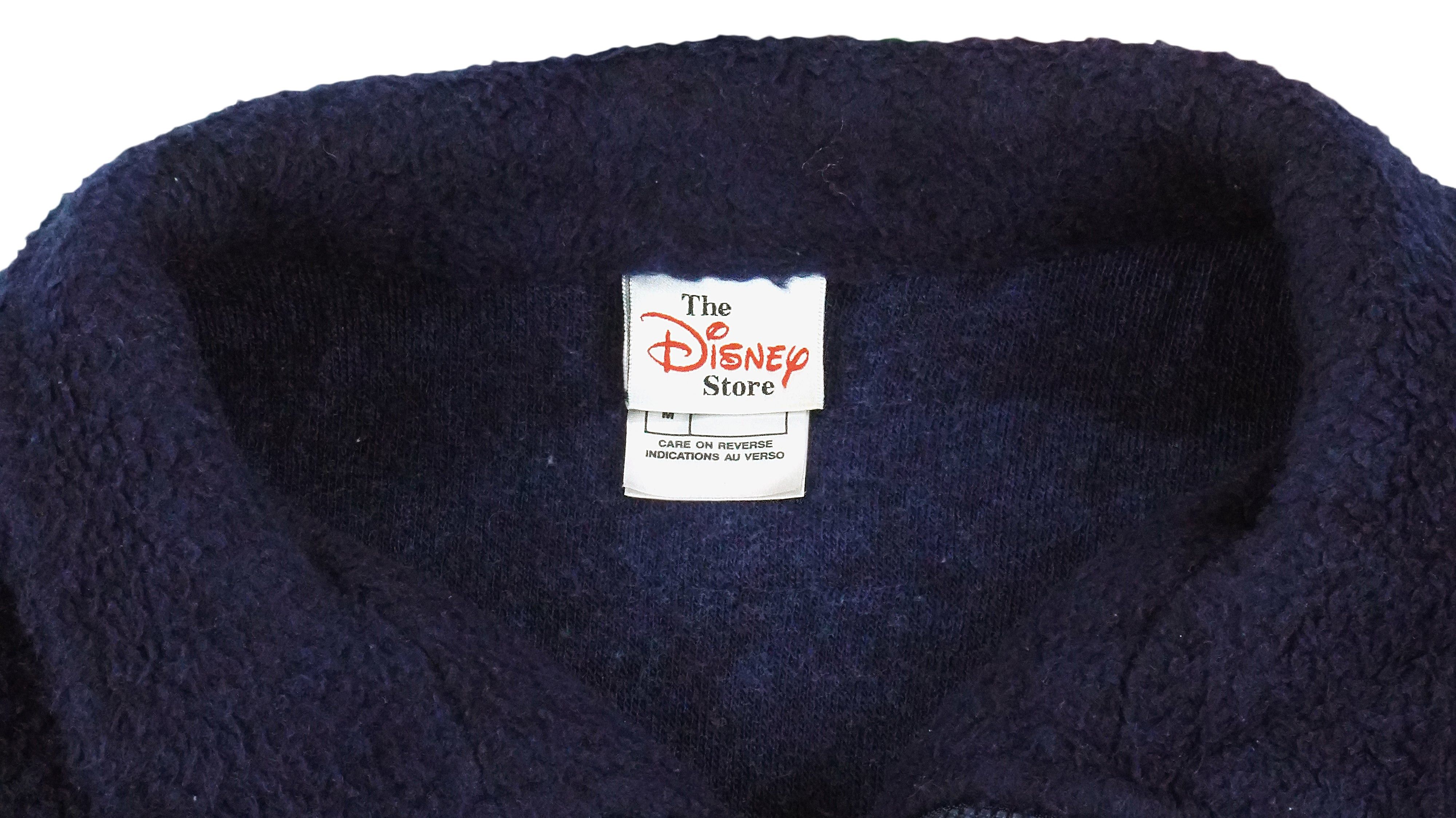 Disney Mickey & Pluto 1/4 Zip Fleece Sweatshirt 1990s Size US M / EU 48-50 / 2 - 4 Thumbnail