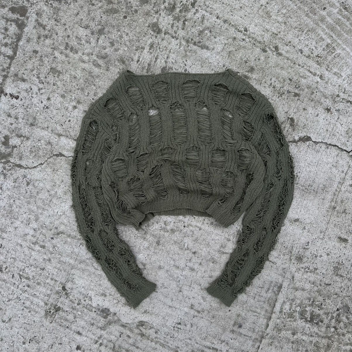 POST ARCHIVE FACTION (PAF) Vintage Women’s Knit Sweater Third Identity Size M Grunge Size M / US 6-8 / IT 42-44 - 2 Thumbnail