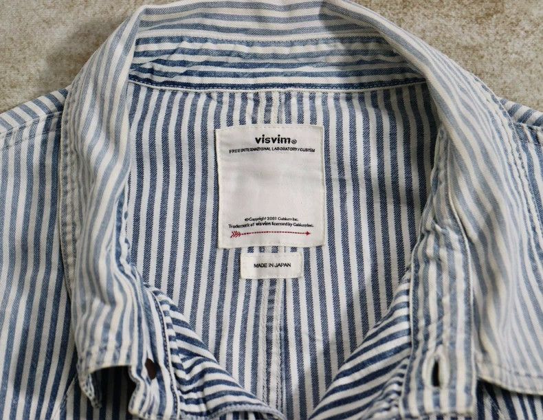 Visvim visvim22SS SS COVERALL HICKORY DRY jacket 2503-Nextarrow Size US L / EU 52-54 / 3 - 5 Thumbnail
