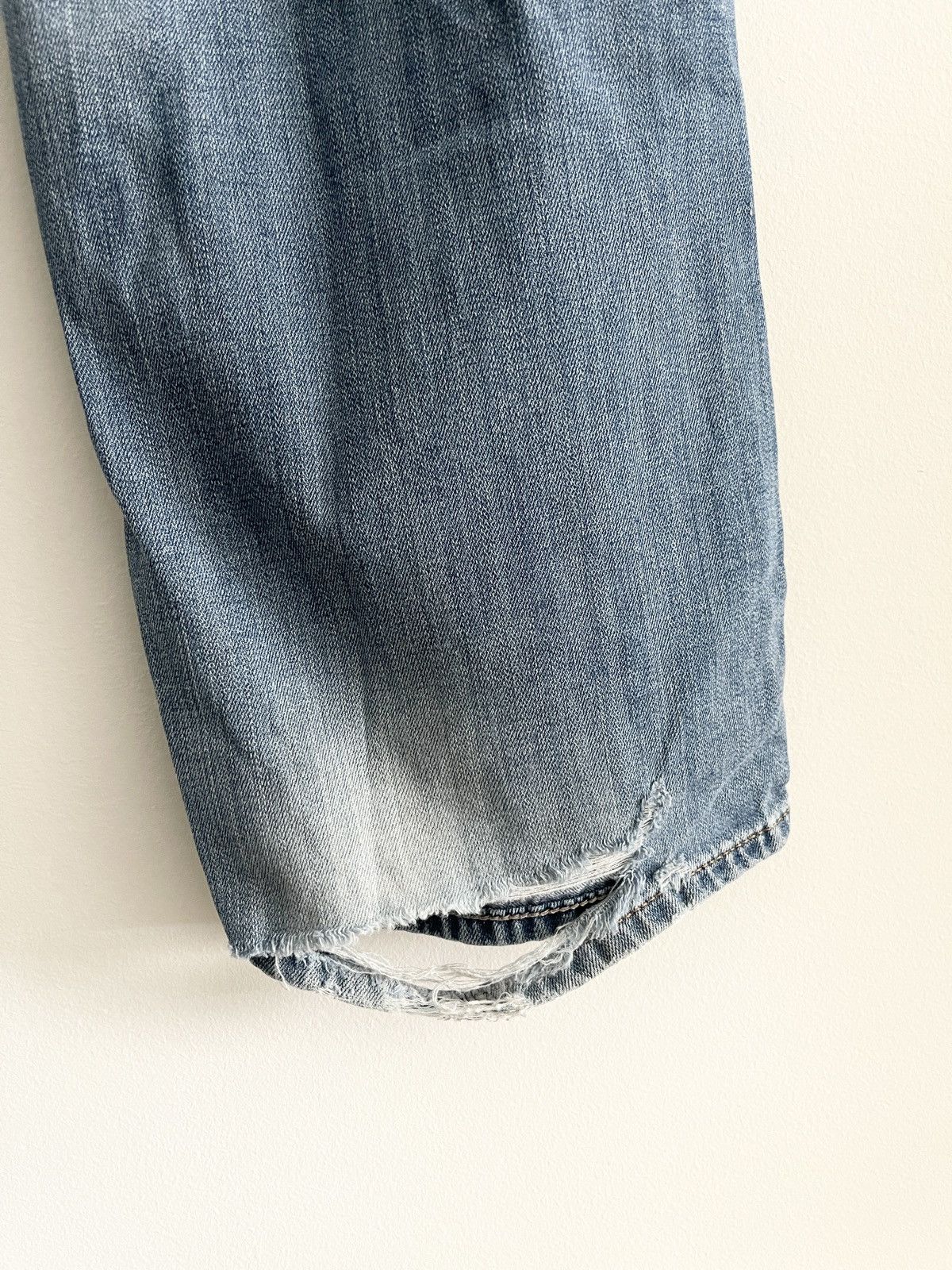 Other STEAL! VTG 2000s True Religion Knee Wash Distressed Jeans Size US 36 / EU 52 - 8 Thumbnail