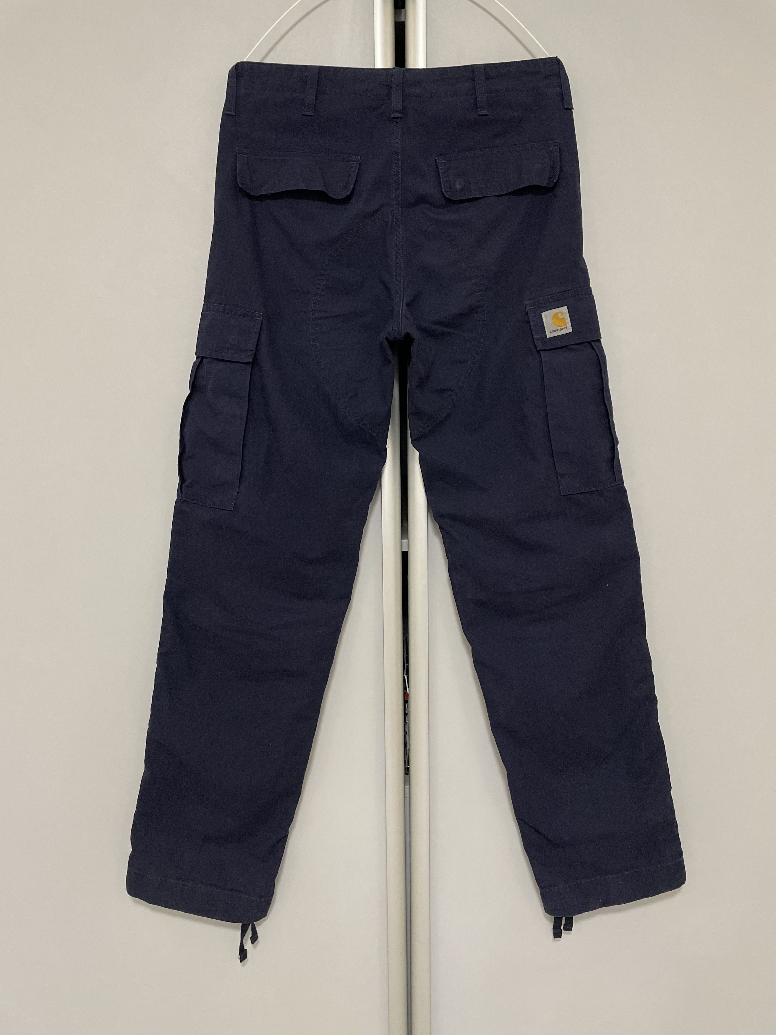 Carhartt Wip CARHARTT WIP Regular Cargo Pants Gorpcore Vintage Dark Navy Size US 30 / EU 46 - 2 Thumbnail