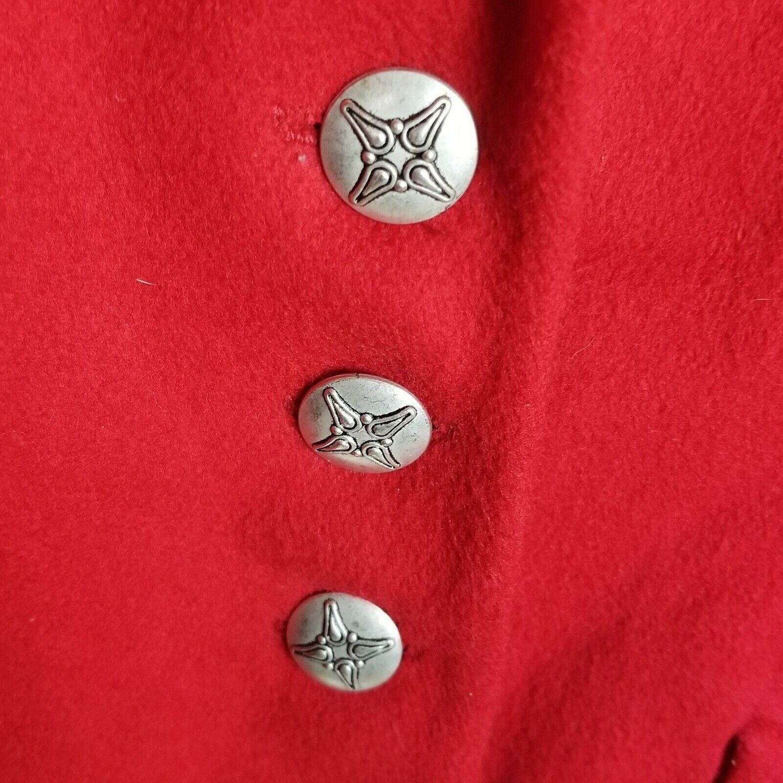 Marie Oliver Vintage Mario De Pinto Womens Wool Blazer Holiday Xmas Size L / US 10 / IT 46 - 5 Thumbnail