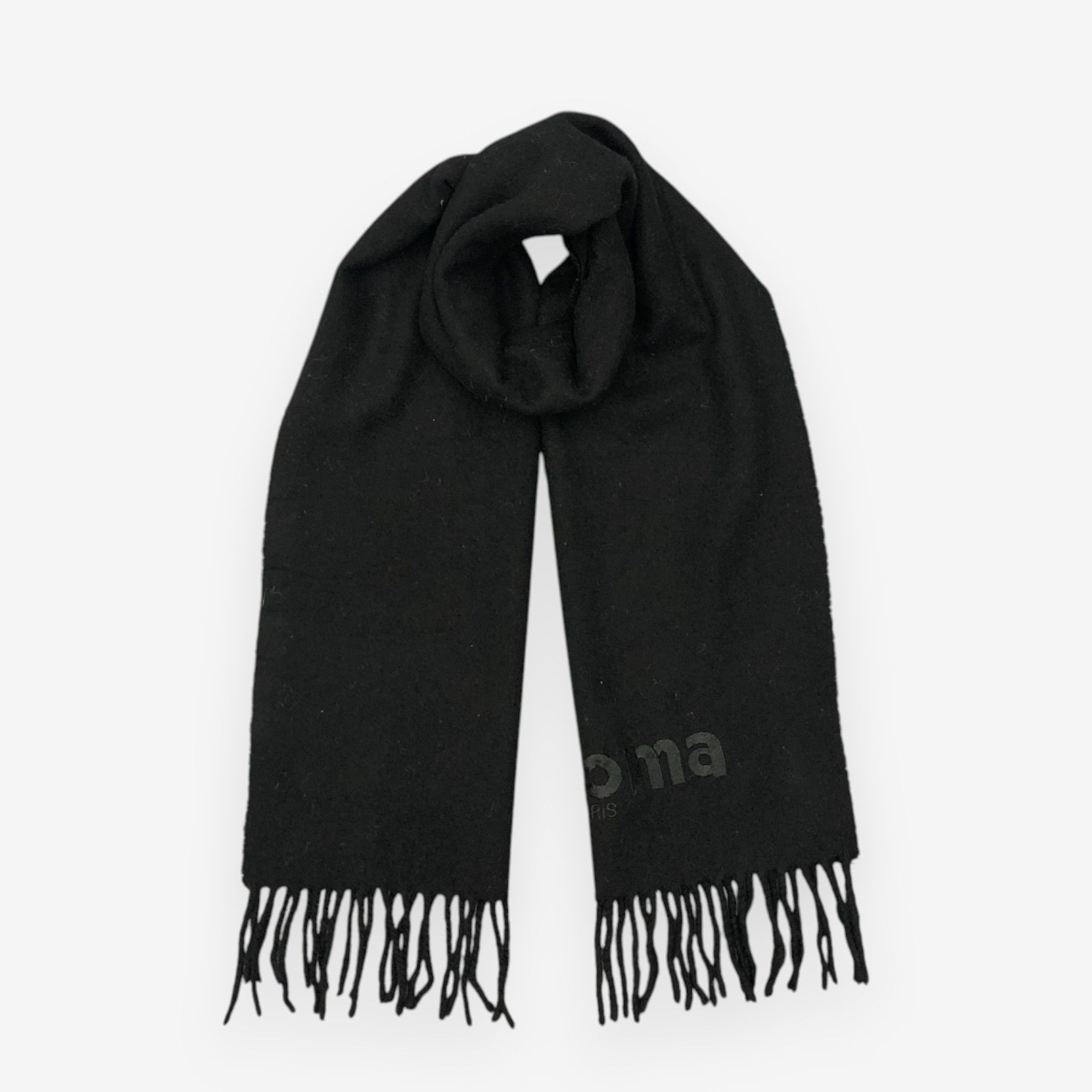 Renoma Vintage Renoma Scarf Muffler Wool Winter Fringe Scarves Size ONE SIZE - 1 Thumbnail
