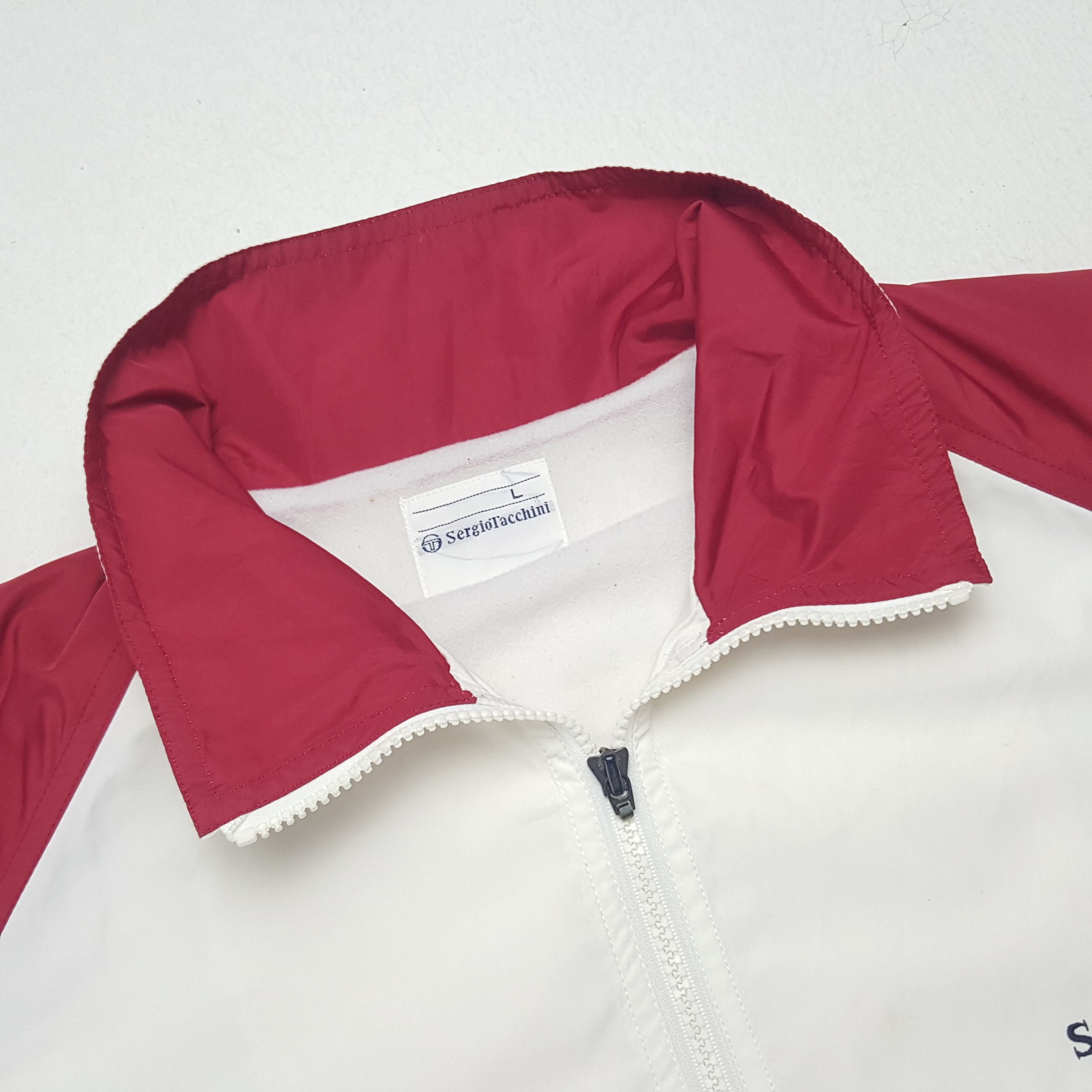 Japanese Brand × Sergio Tacchini Vintage Sergio Tacchini Sport Tennis Windbreaker Jacket Size US XL / EU 56 / 4 - 5 Thumbnail