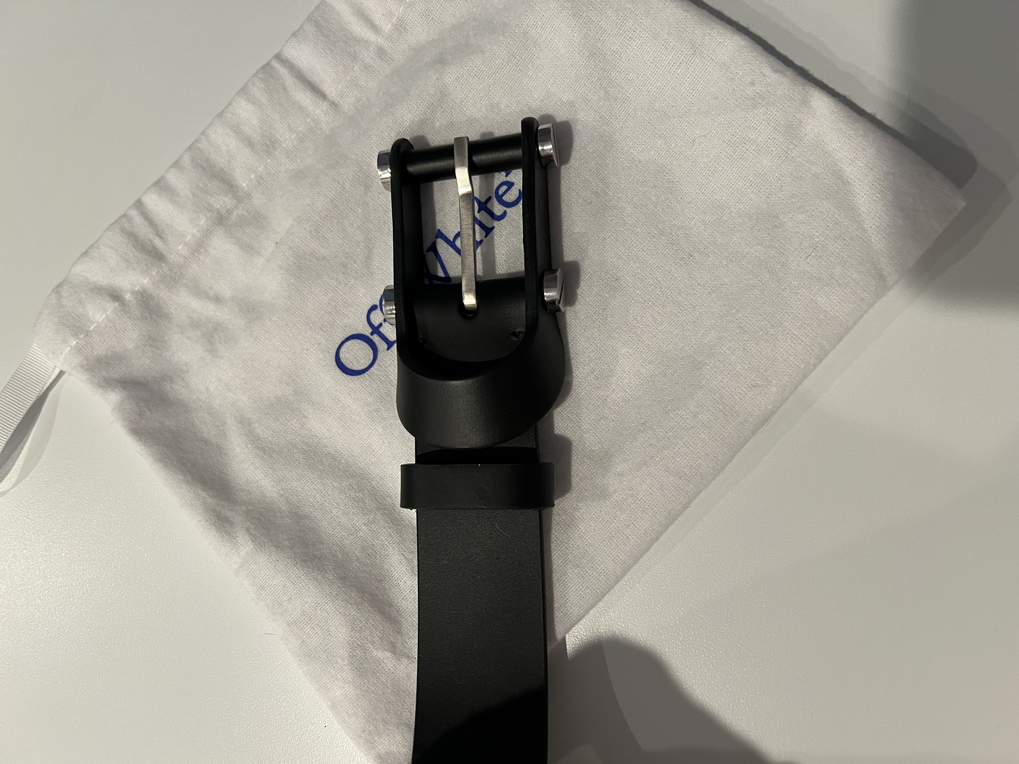 Off-White Off-White Buckle Leather Belt US 32 - 85 cm Size 32 - 5 Thumbnail