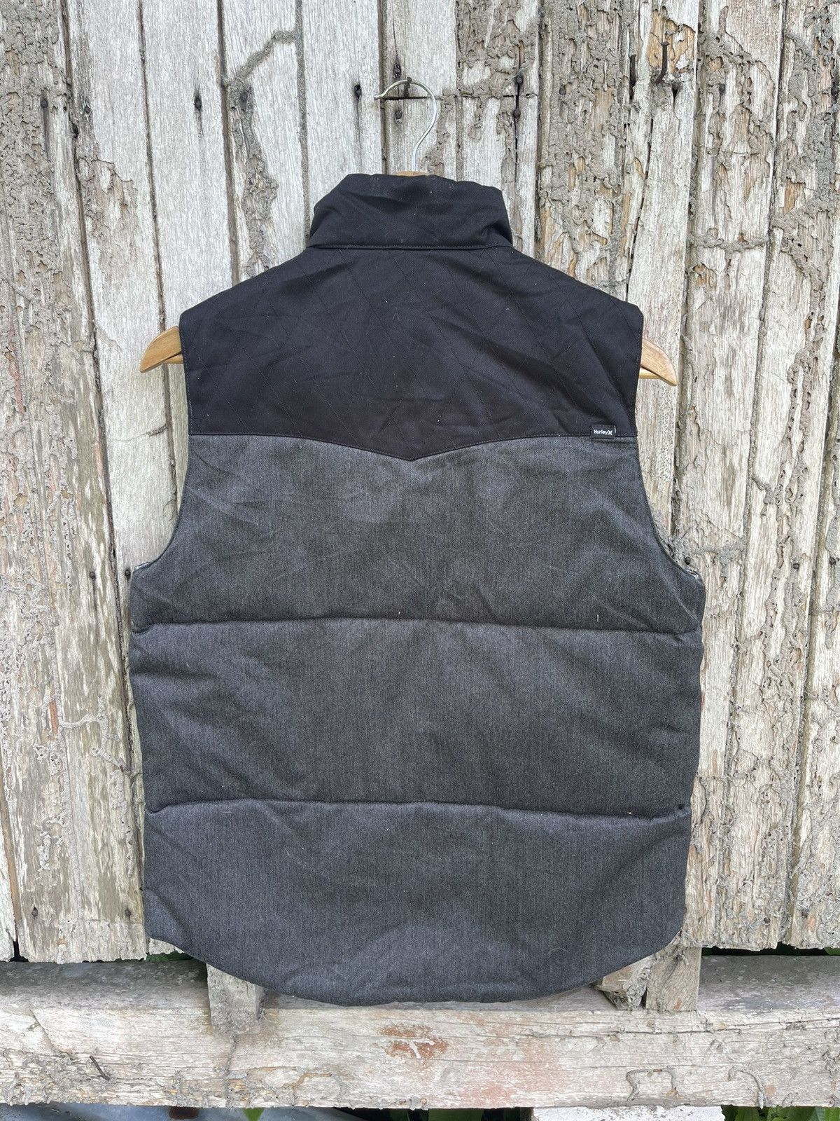 Hurley × Vintage Vintage Hurley Vest w/ Tropical Print Lining (Y2K) Size US S / EU 44-46 / 1 - 4 Thumbnail