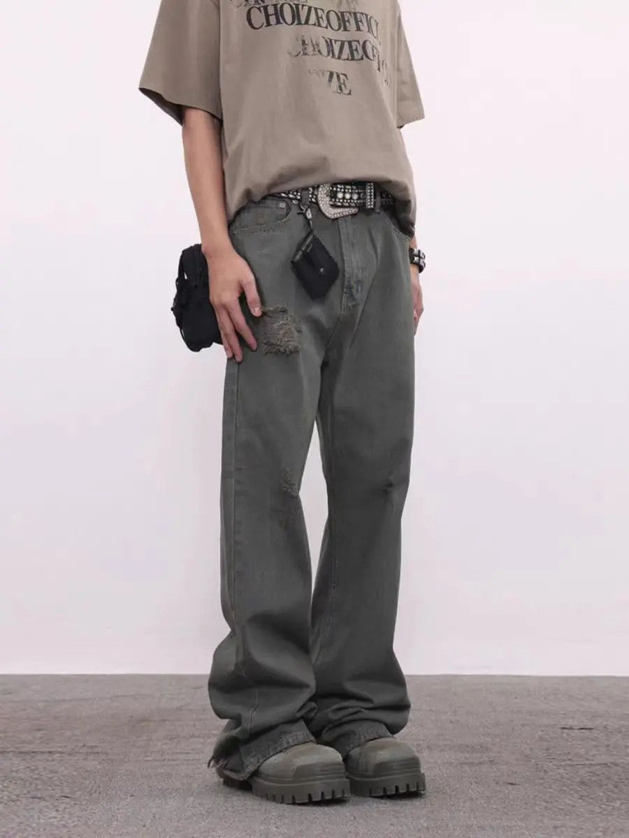 Designer × Japanese Brand Vintage Streetwear Hip Hop Loose Casual Pants Size US 33 - 3 Thumbnail