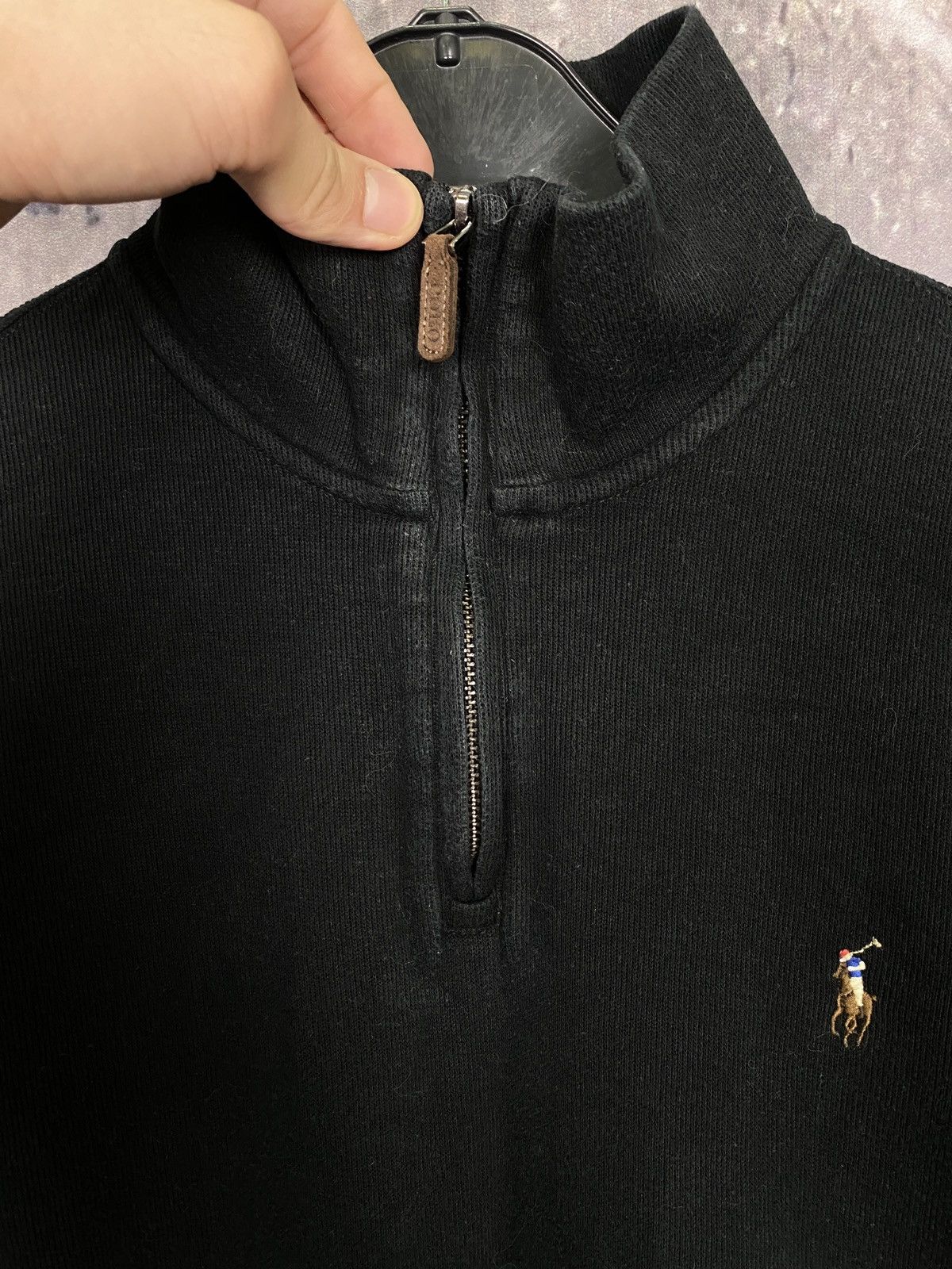 Polo Ralph Lauren × Ralph Lauren Men's Polo Ralph Lauren 1/4 Zip Pullover Size Large Size US L / EU 52-54 / 3 - 5 Thumbnail