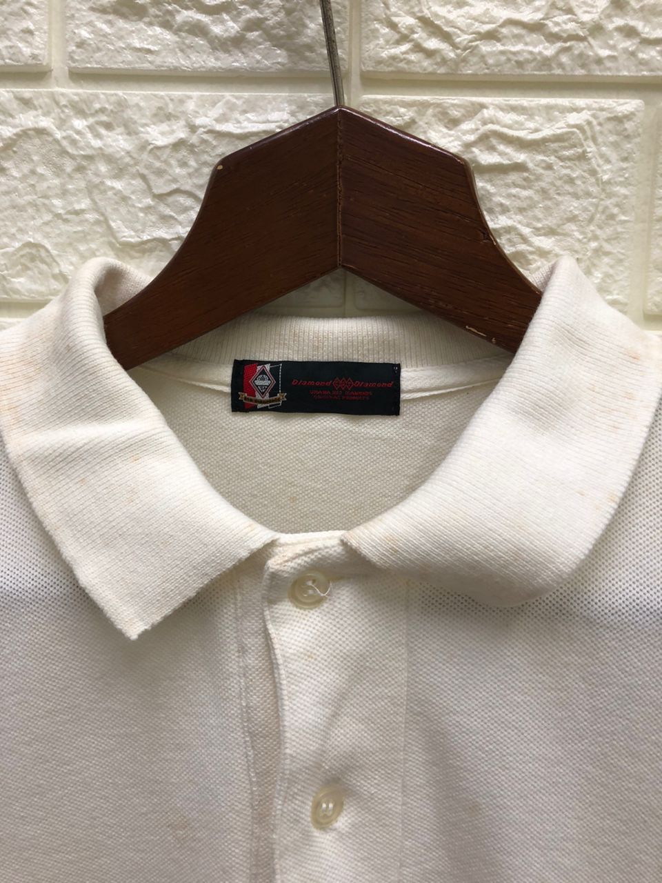 Vintage soccer Urawa Red Diamonds vintage polo MITSUBISHI motor Size US L / EU 52-54 / 3 - 8 Thumbnail