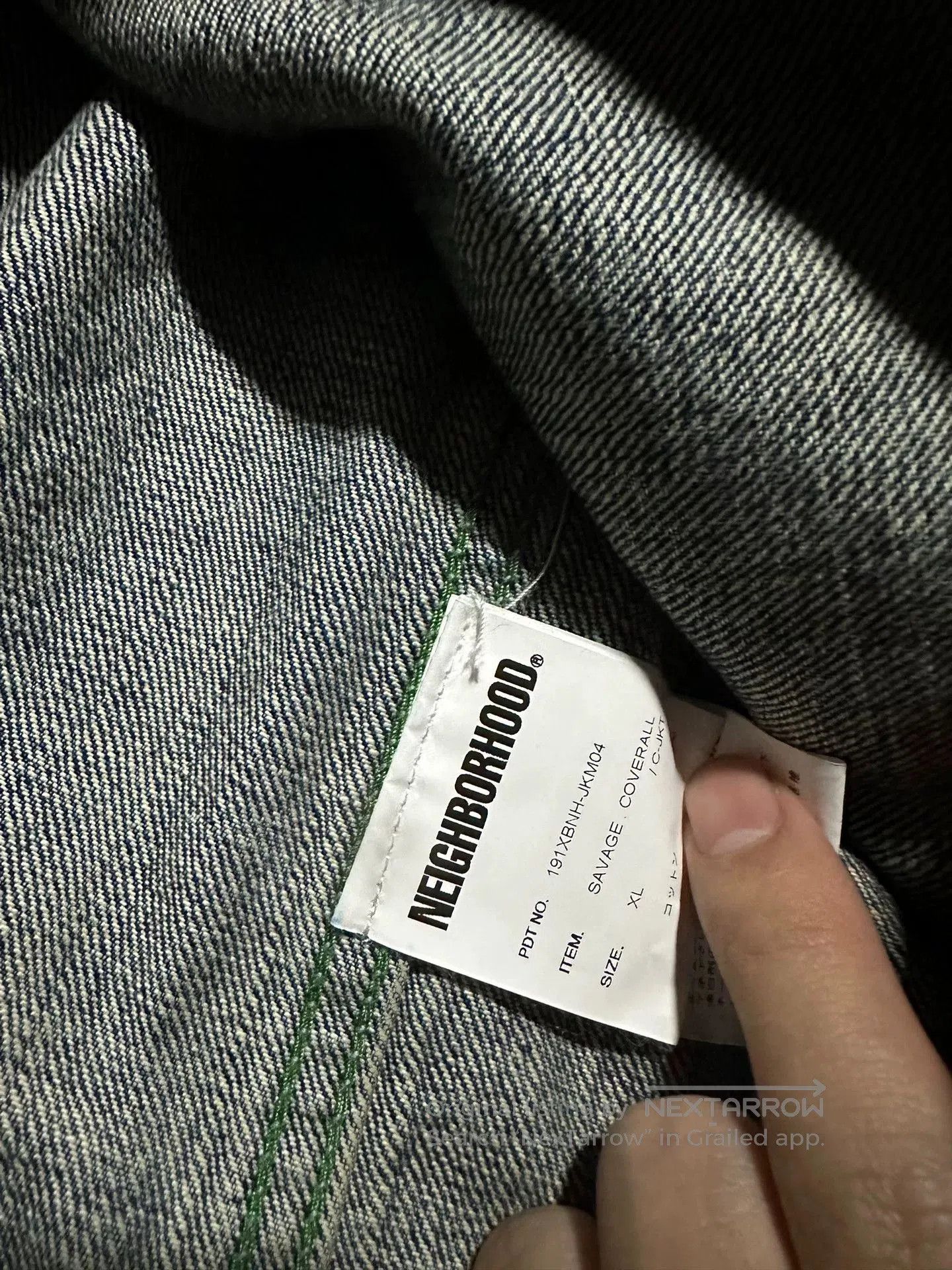 Neighborhood NEIGHBORHOOD Railway Denim Jacket. Size US XL / EU 56 / 4 - 4 Thumbnail