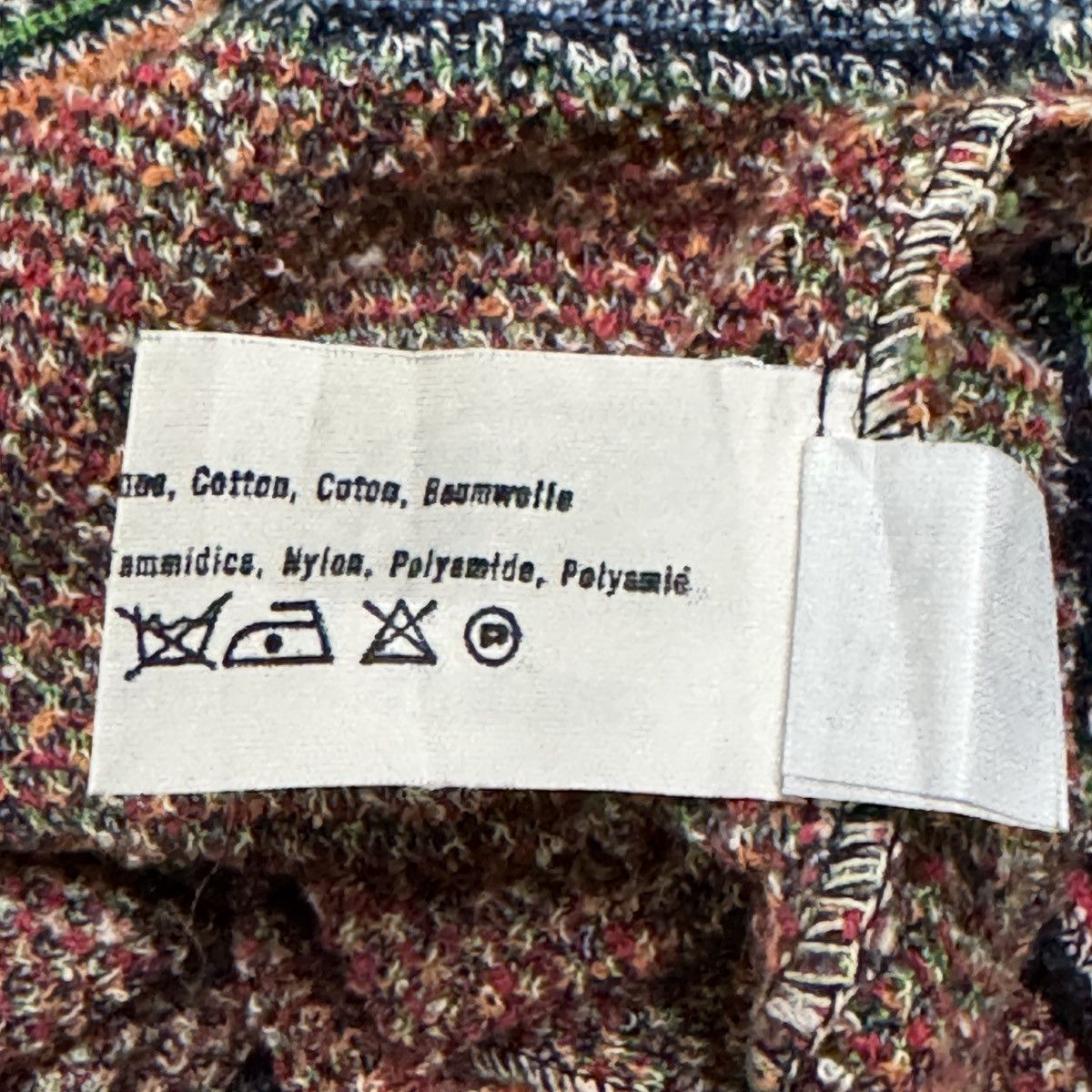 Missoni Vintage Missoni Sport Abstract Knit Sweater - 90s - M Size US L / EU 52-54 / 3 - 10 Thumbnail