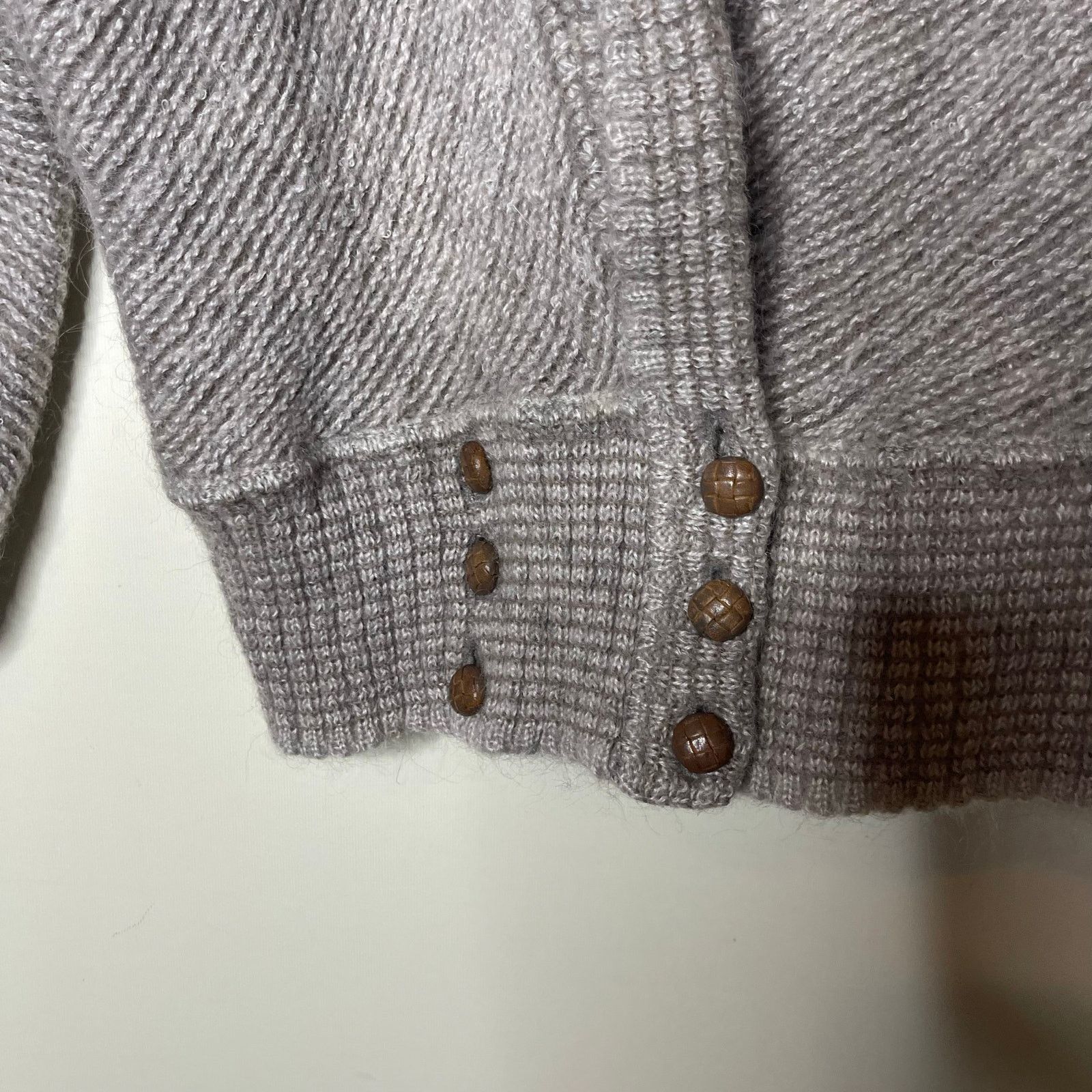 Bogner Bogner mohair wool blend crop cardigan puff sleeve 38 US 6 Size M / US 6-8 / IT 42-44 - 6 Thumbnail