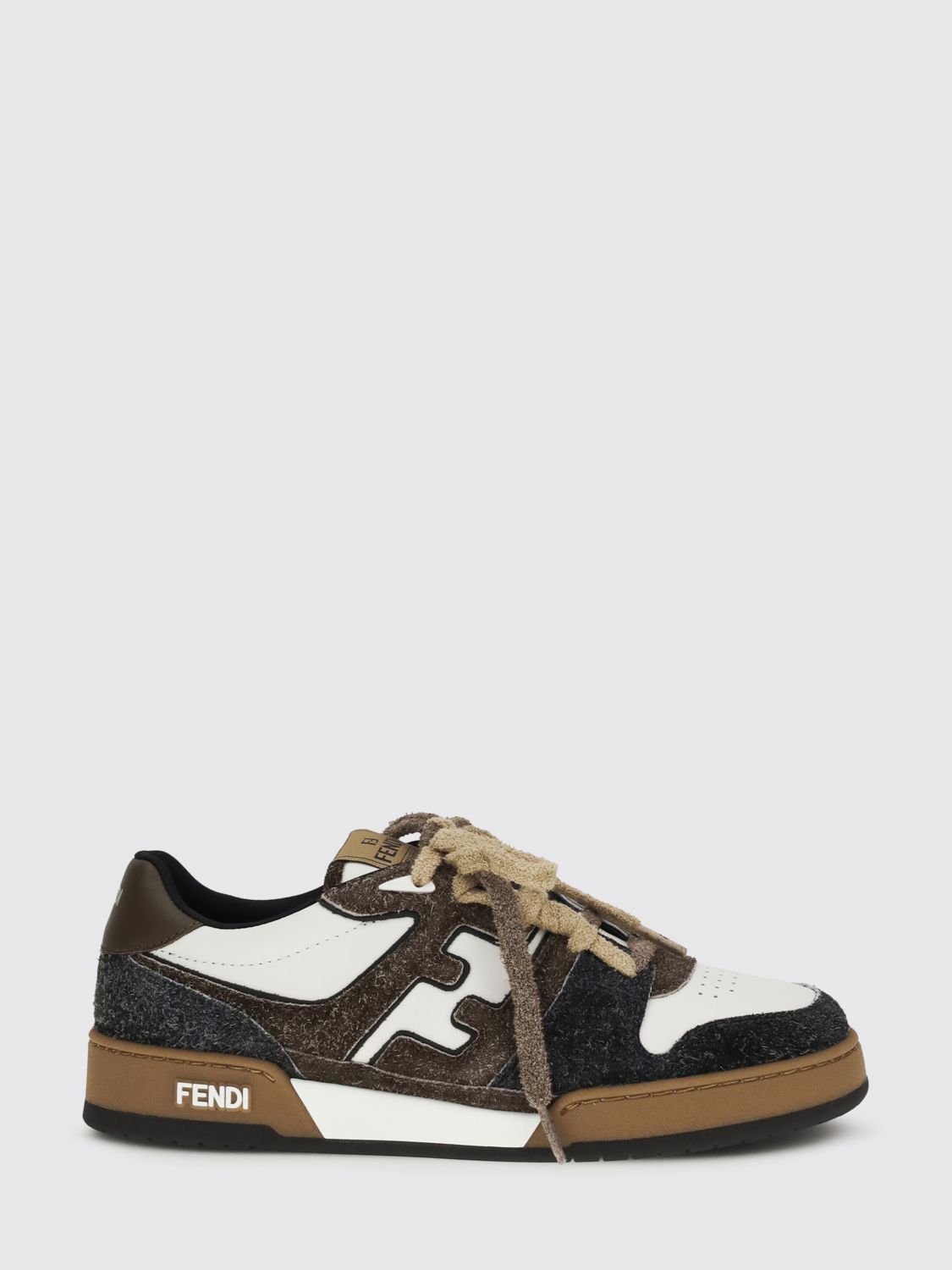 Fendi Fendi Sneakers Men Grey Size US 8 / EU 41 - 1 Thumbnail