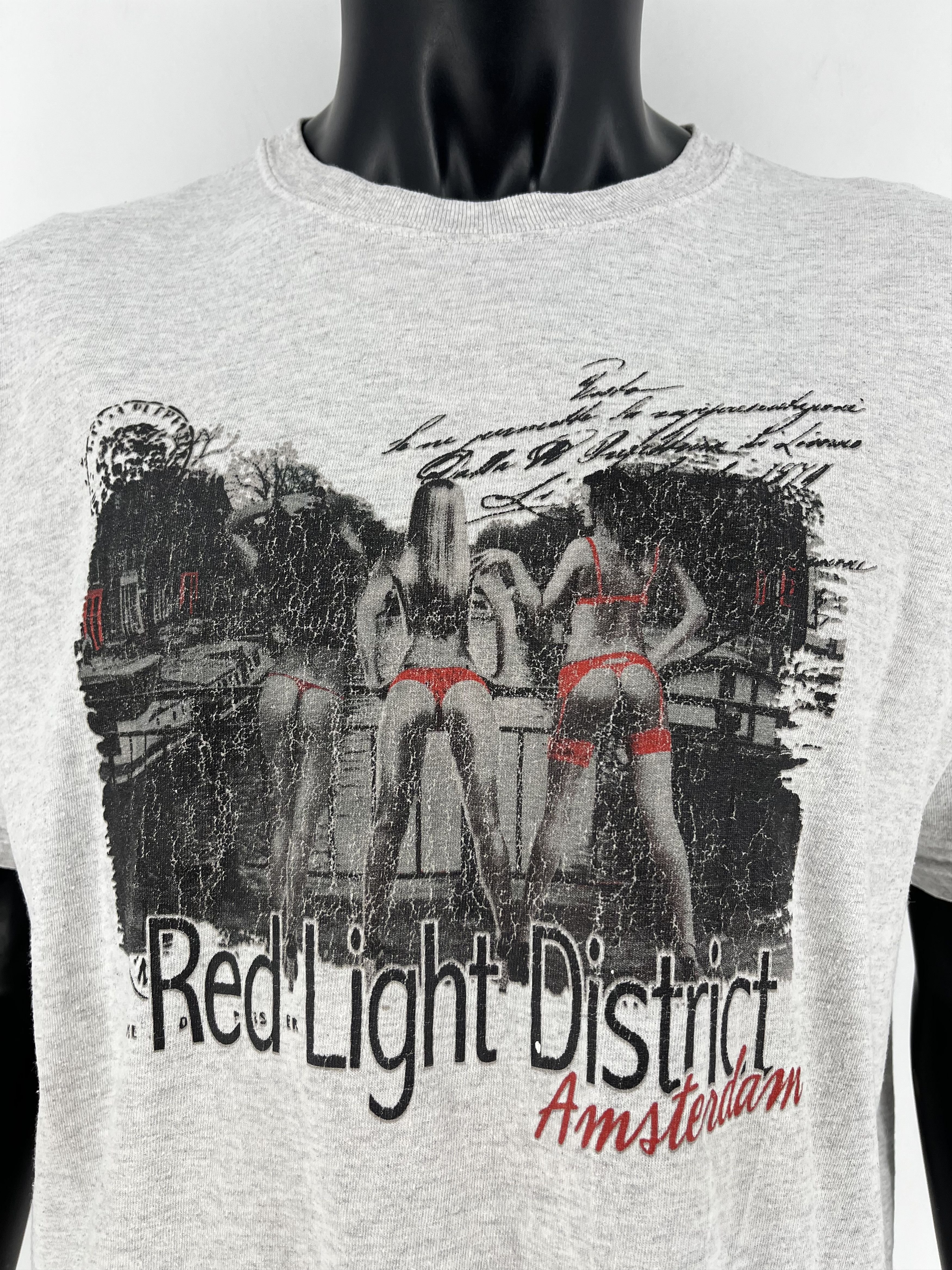 Vintage Vintage Amsterdam Red Light District Bikini Girls Tee XL Size US XL / EU 56 / 4 - 6 Thumbnail