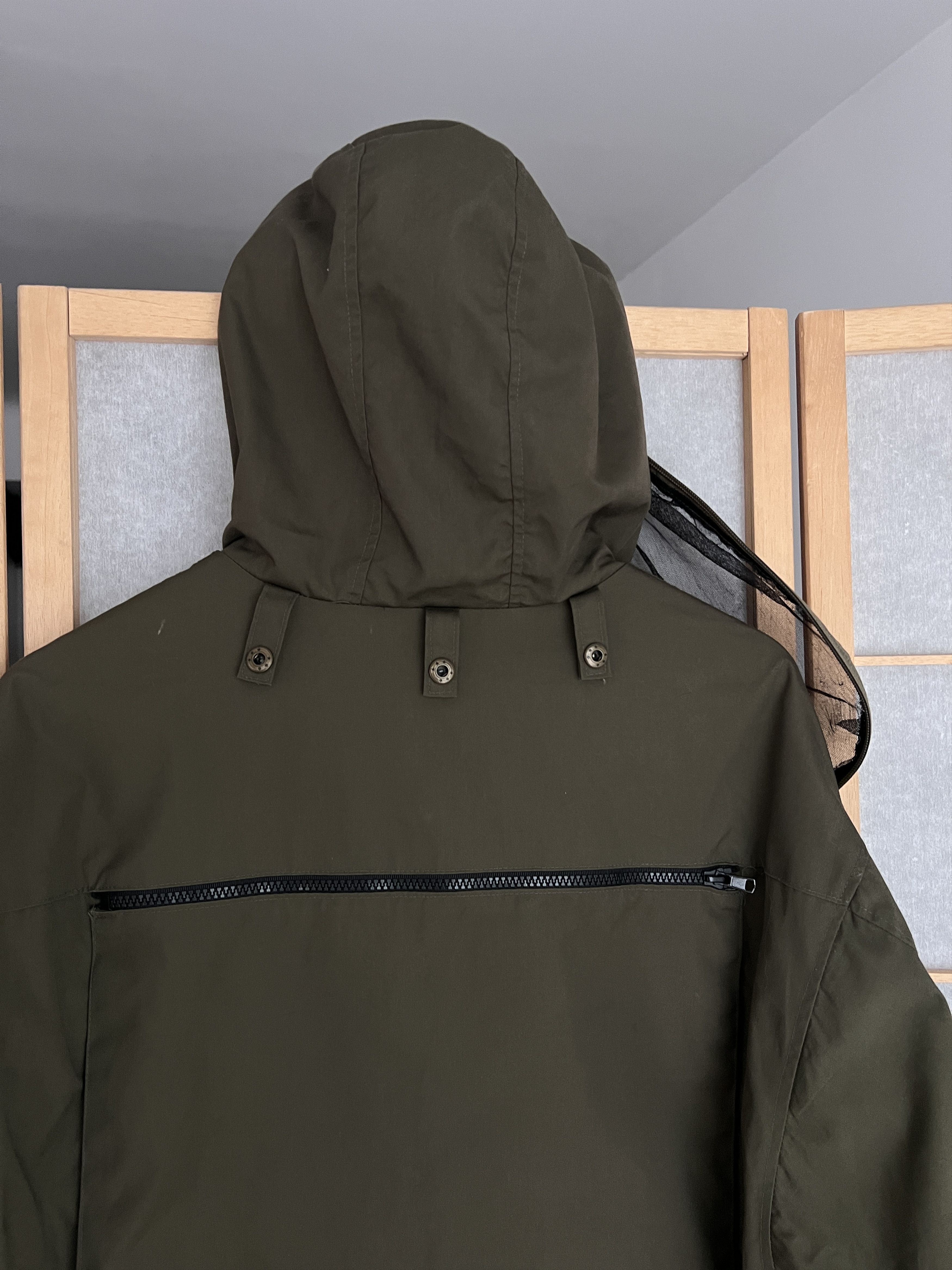 Schott Crazy VTG 90s multipocket army fishing mesh mask crop jacket Size US L / EU 52-54 / 3 - 18 Thumbnail