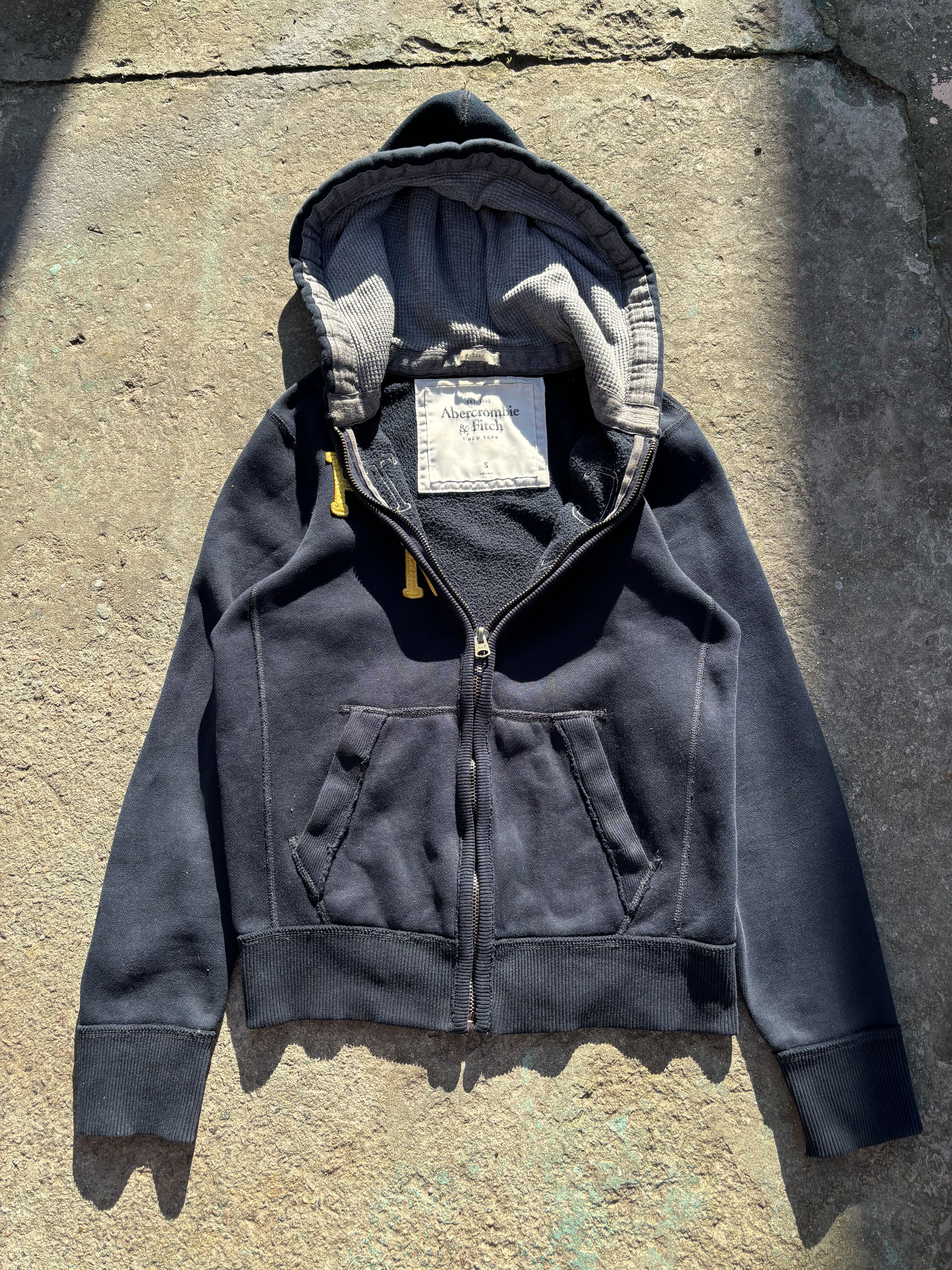 Abercrombie & Fitch Abercrombie & Fitch NY Muscle High Cotton Zip Hoodie Size US S / EU 44-46 / 1 - 5 Thumbnail