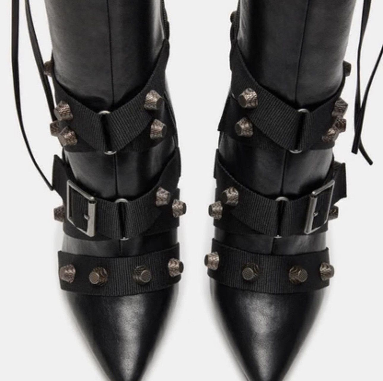 Steve Madden Steve Madden Fink Black Boots Size US 7 / IT 37 - 3 Thumbnail