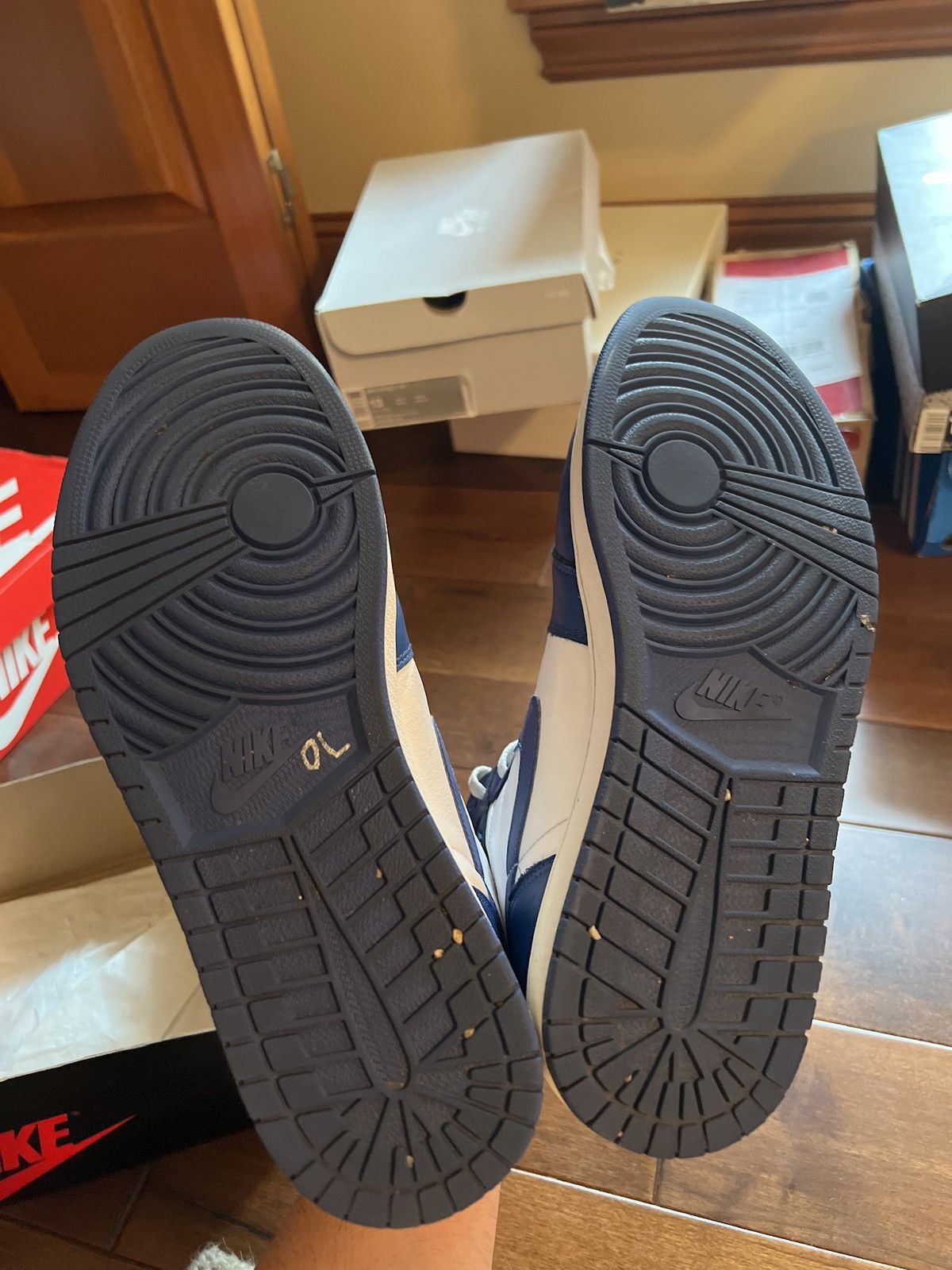 Jordan Brand Jordan 1 Storm Blue (2016) Size US 13 / EU 46 - 5 Thumbnail
