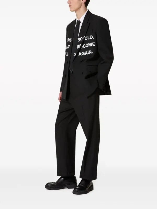 Valentino o1y0525 Blazer in Black Size US M / EU 48-50 / 2 - 4 Thumbnail