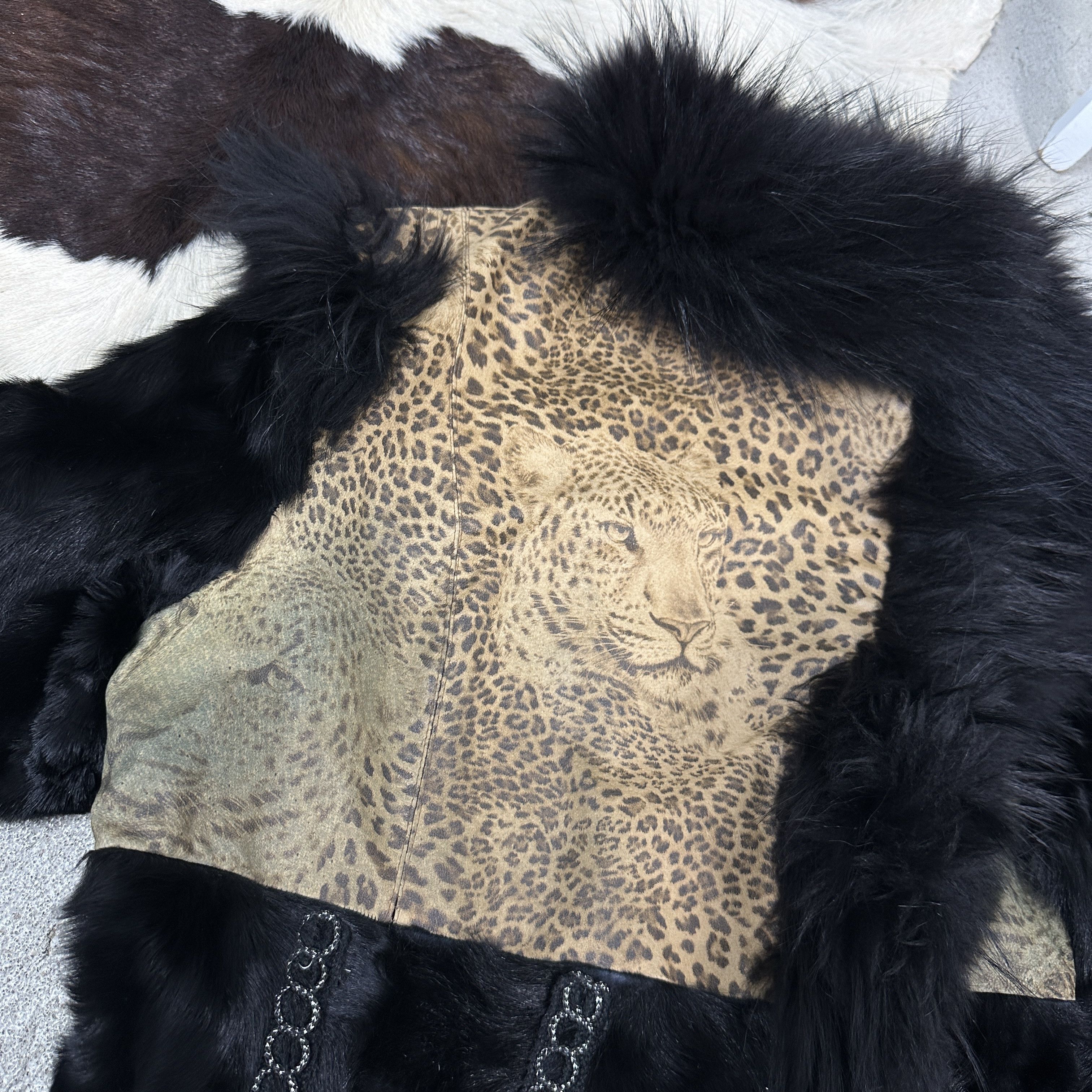 Vintage Vintage Avant Garde Opium Grunge Cheetah 90s Fur Size M / US 6-8 / IT 42-44 - 10 Thumbnail