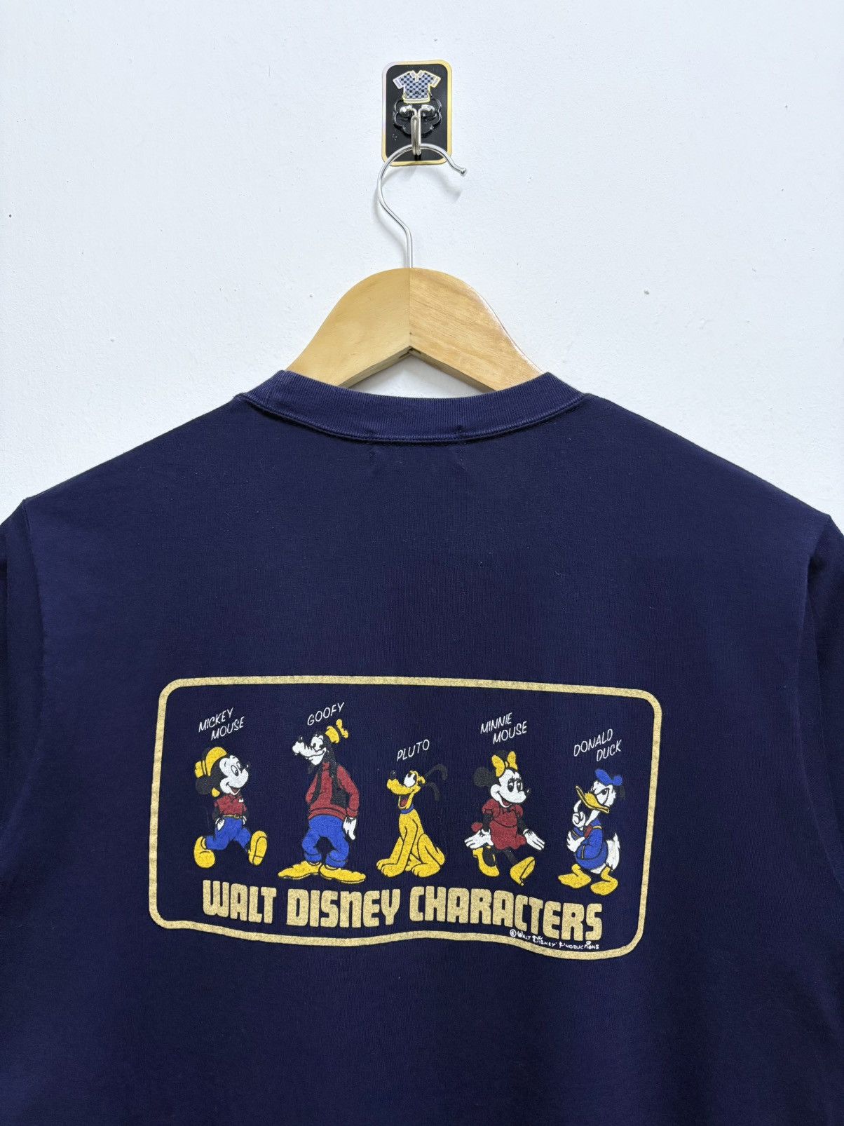 Vintage Vintage 80’s Walt Disney Mickey Mouse ( Japan Made ) T-Shirt Size US S / EU 44-46 / 1 - 4 Thumbnail