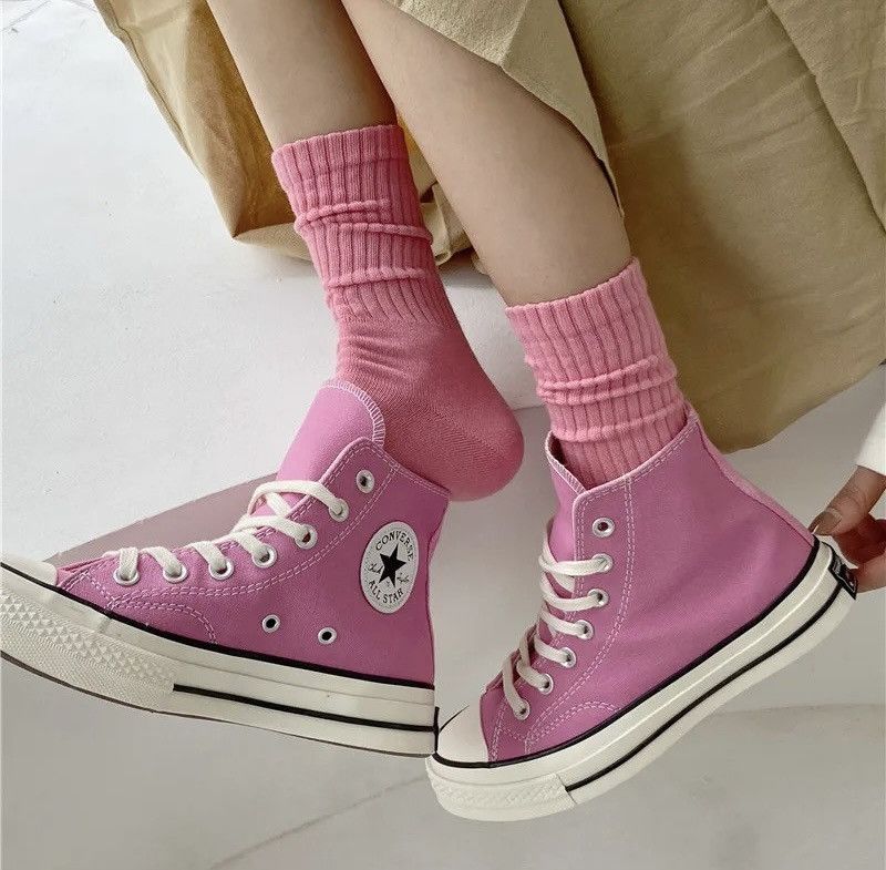 Converse × Happy Socks "Today I’m Awesome" Cotton Socks (1 pairs) Size ONE SIZE - 2 Thumbnail